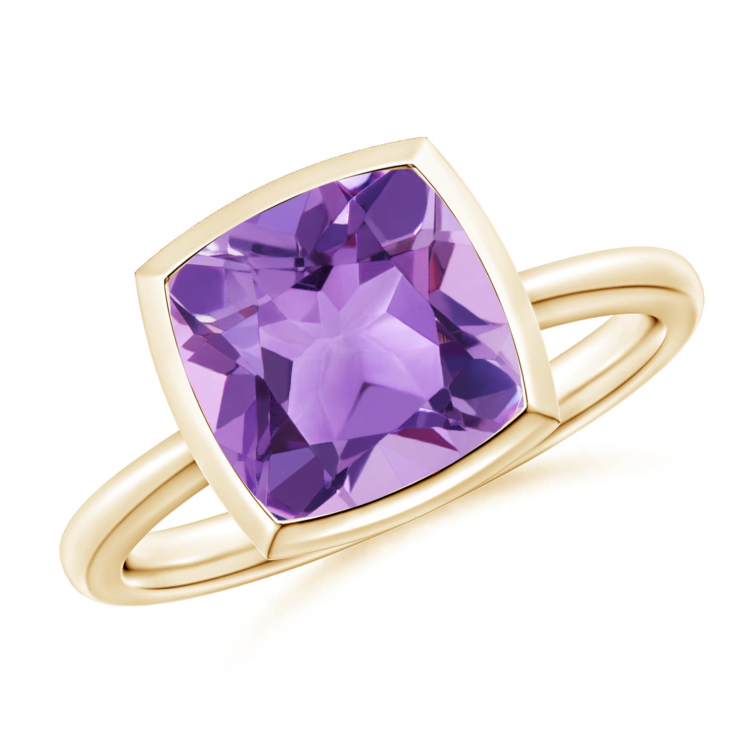 A - Amethyst / 3.1 CT / 14 KT Yellow Gold