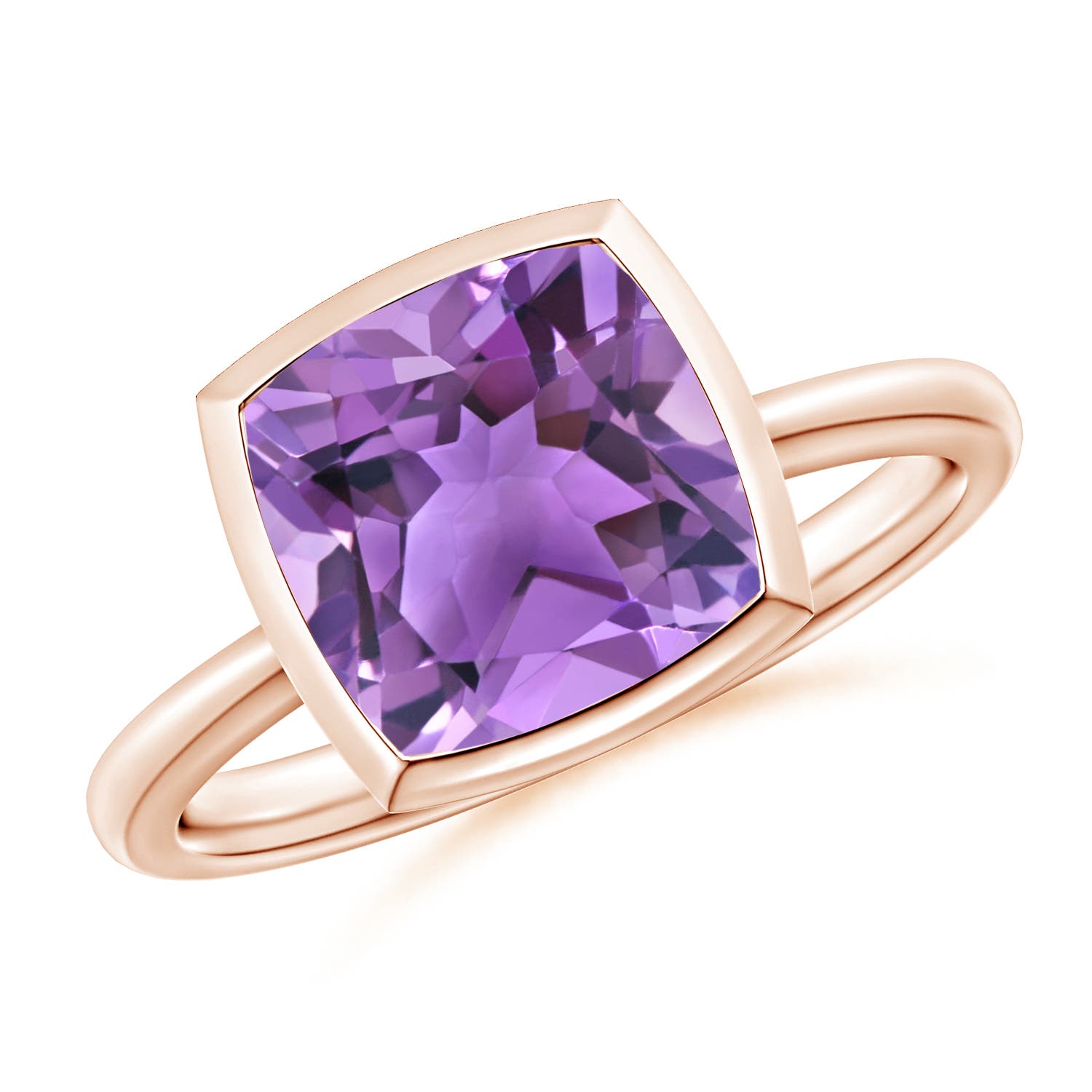 AA - Amethyst / 3.1 CT / 14 KT Rose Gold