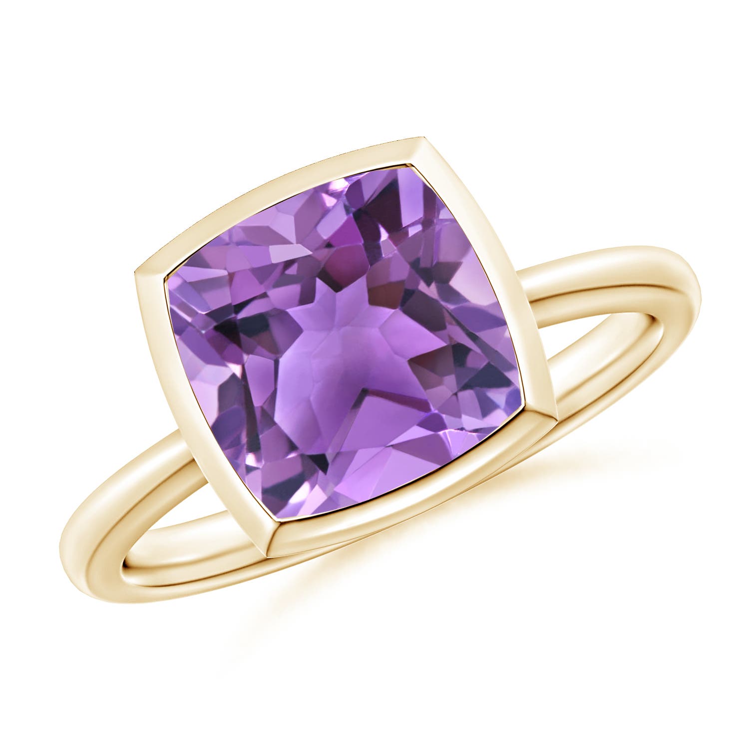 AA - Amethyst / 3.1 CT / 14 KT Yellow Gold