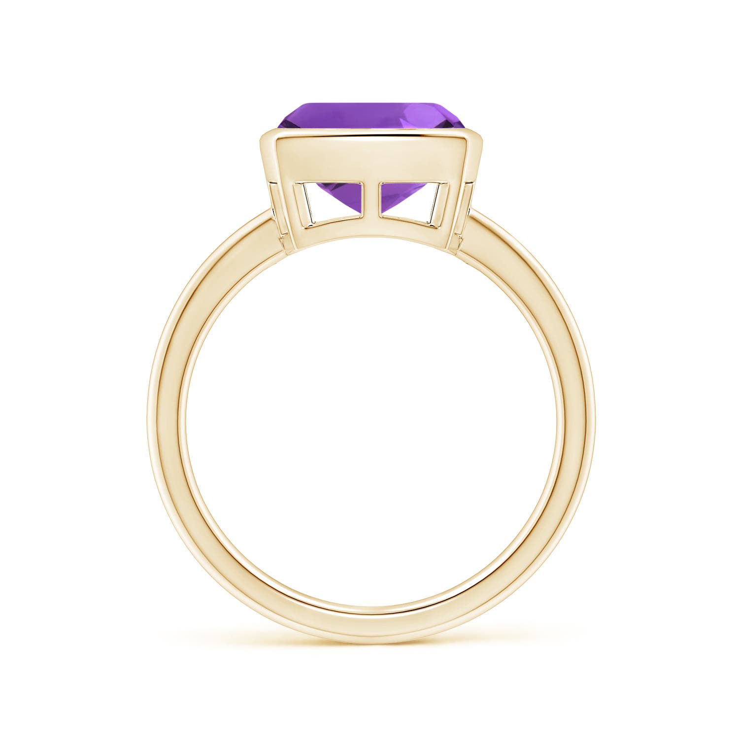 AAA - Amethyst / 3.1 CT / 14 KT Yellow Gold