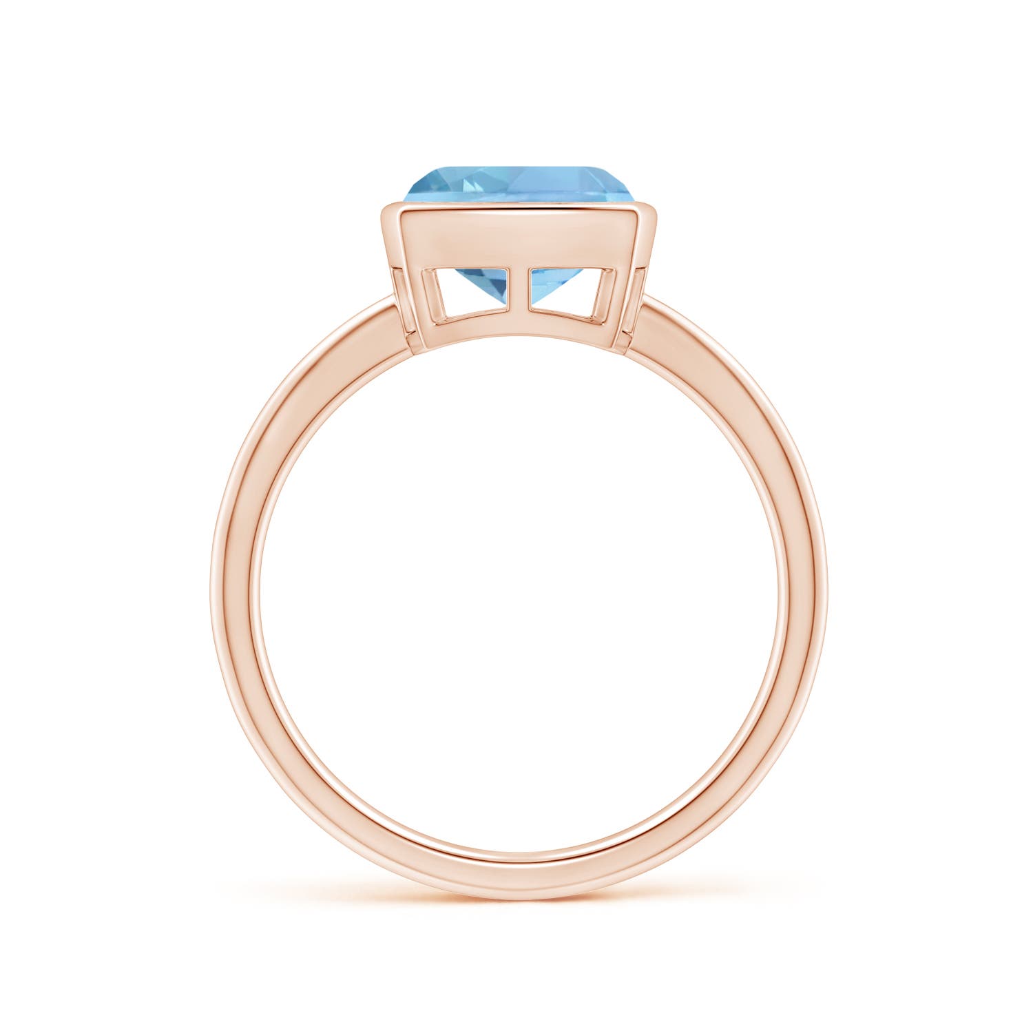 AAAA - Aquamarine / 1.95 CT / 14 KT Rose Gold