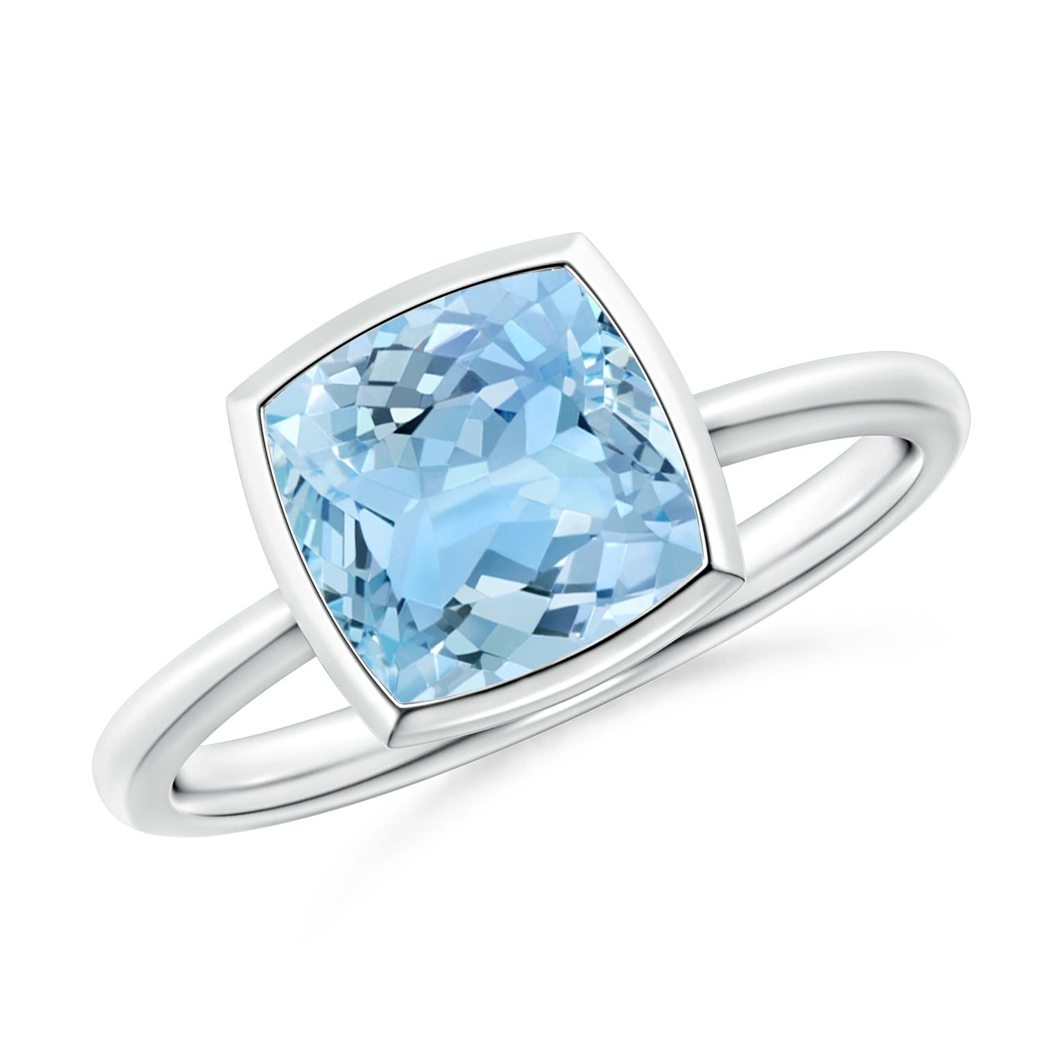 AAAA - Aquamarine / 1.95 CT / 14 KT White Gold