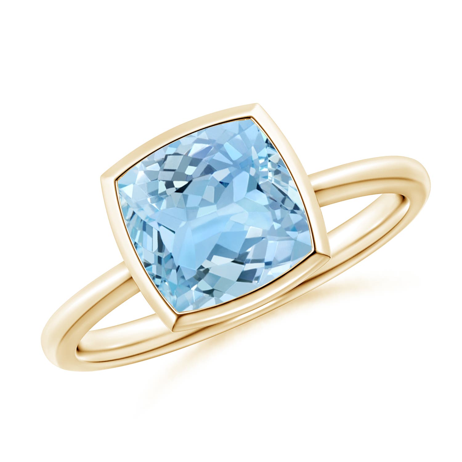 AAAA - Aquamarine / 1.95 CT / 14 KT Yellow Gold