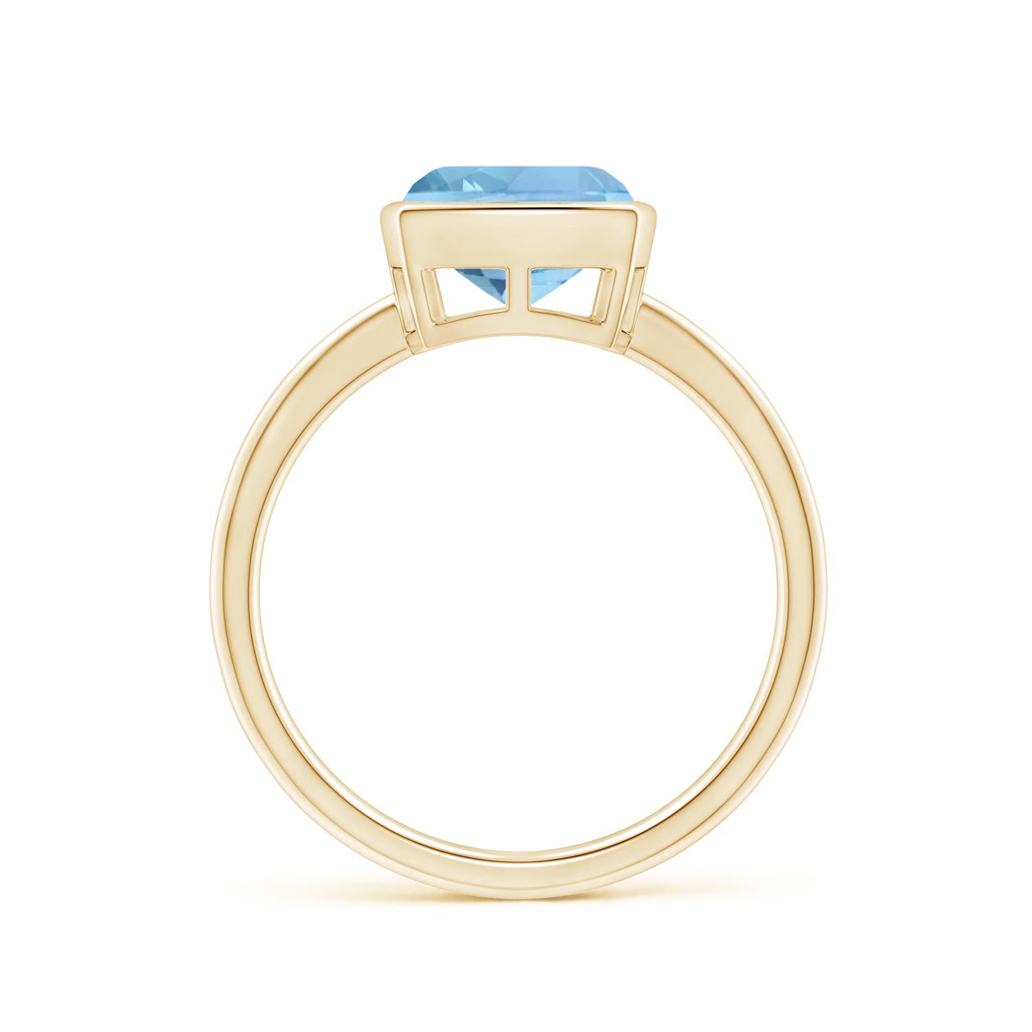 AAAA - Aquamarine / 1.95 CT / 14 KT Yellow Gold