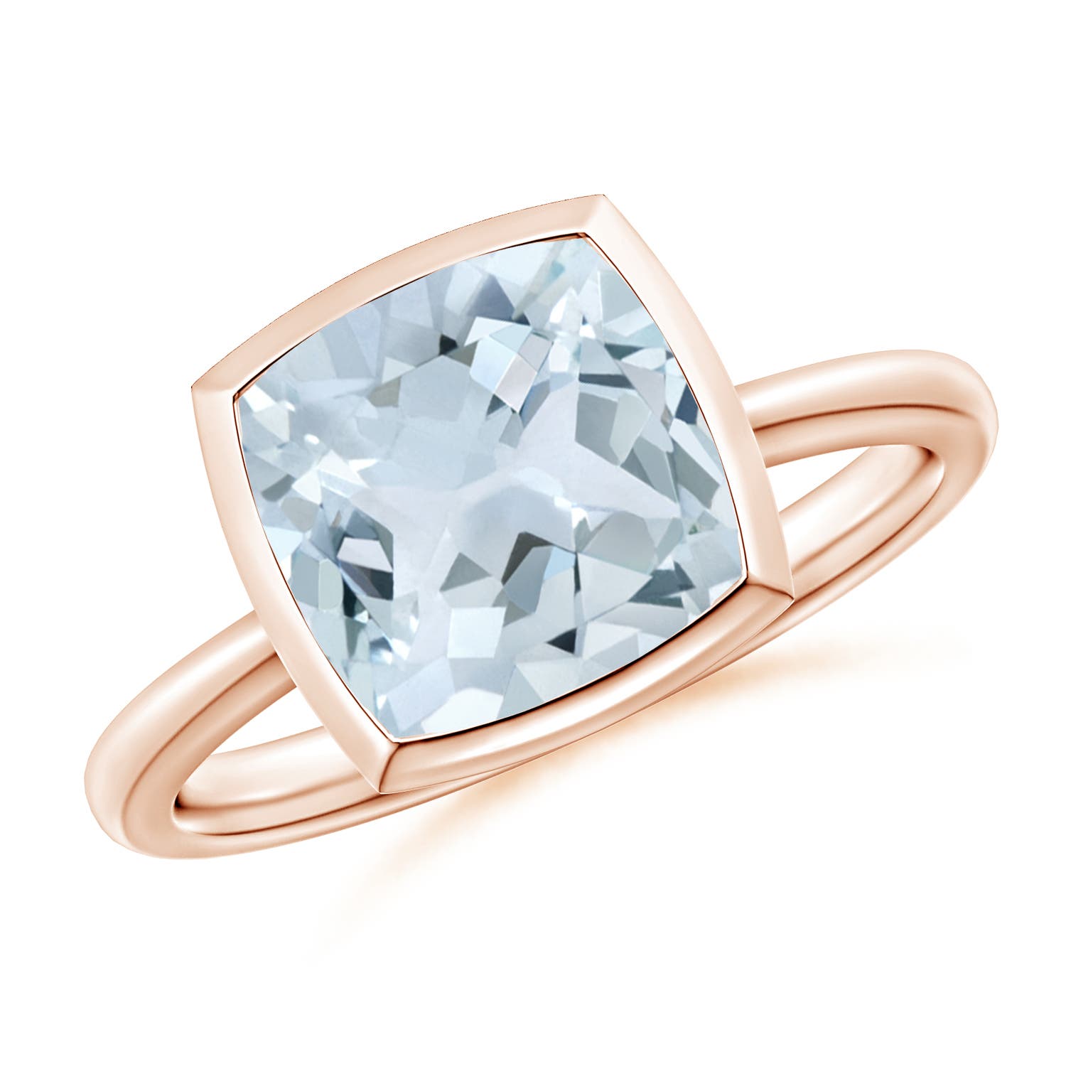 A - Aquamarine / 2.7 CT / 14 KT Rose Gold