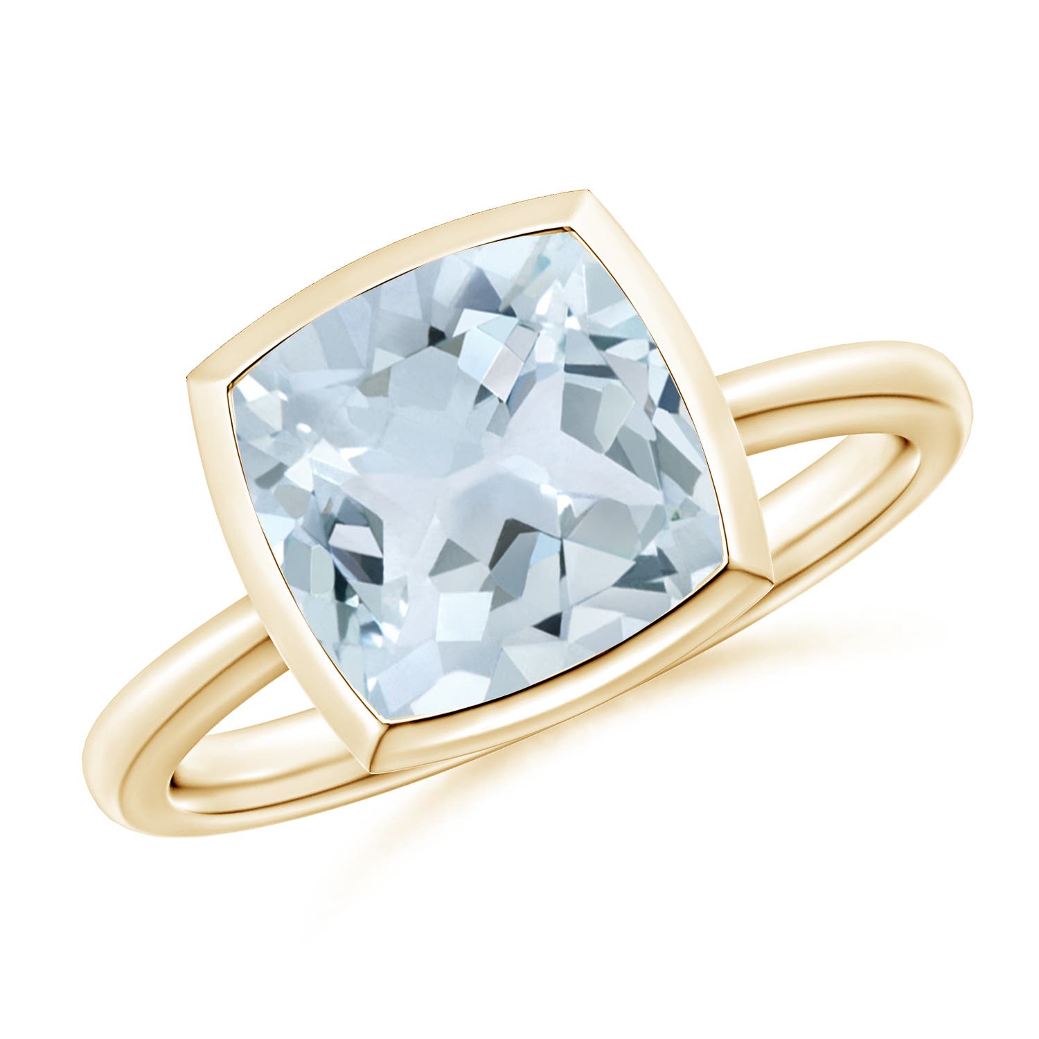 A - Aquamarine / 2.7 CT / 14 KT Yellow Gold