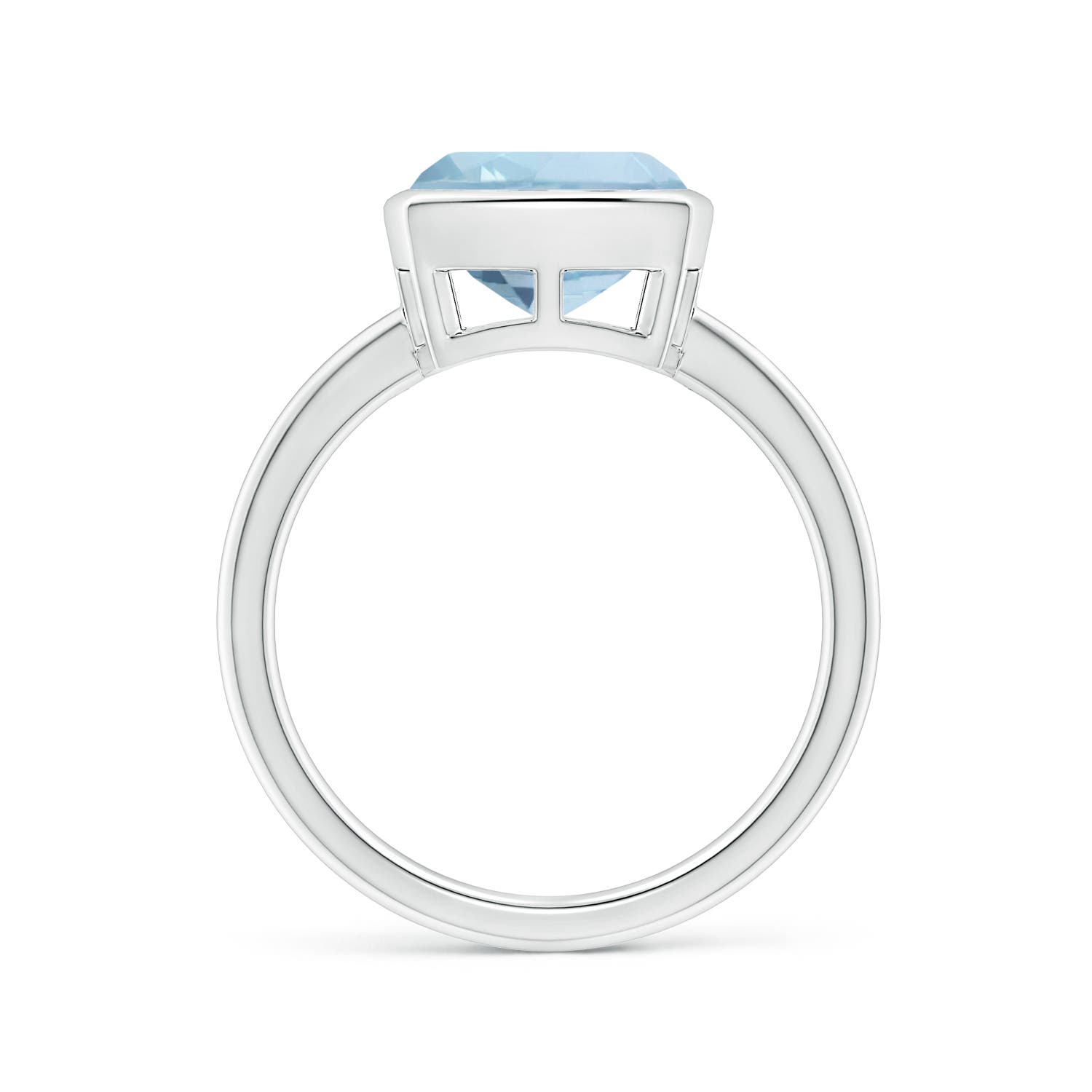 AA - Aquamarine / 2.7 CT / 14 KT White Gold