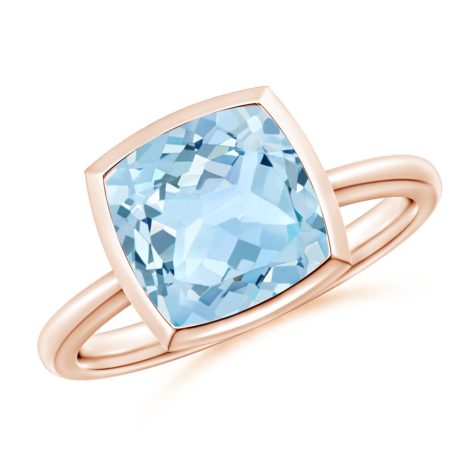 AAA - Aquamarine / 2.7 CT / 14 KT Rose Gold