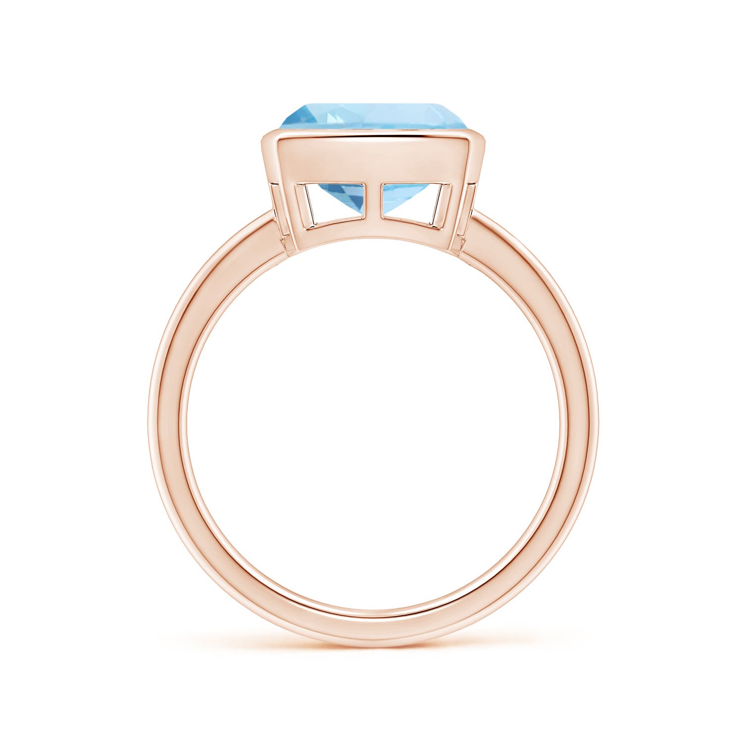 AAA - Aquamarine / 2.7 CT / 14 KT Rose Gold