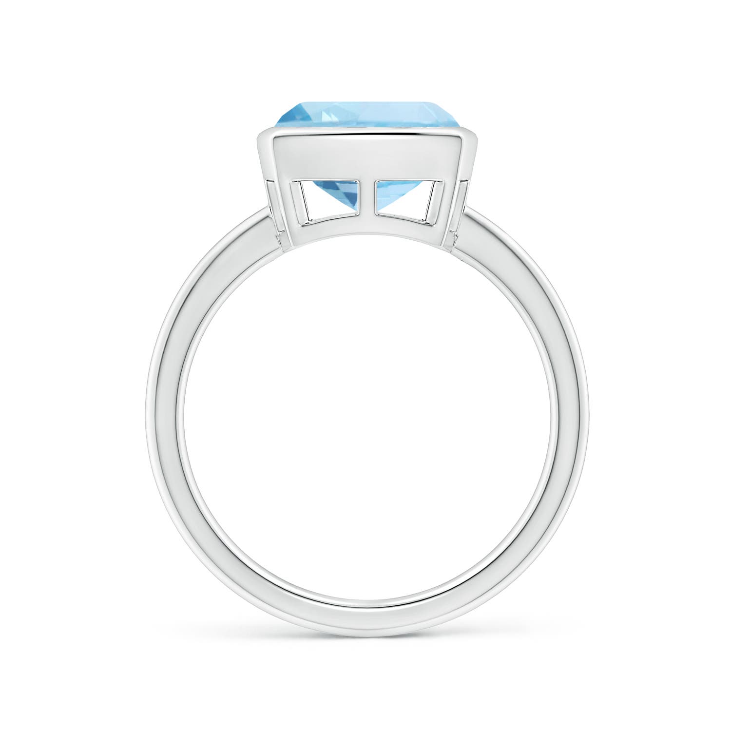 AAA - Aquamarine / 2.7 CT / 14 KT White Gold