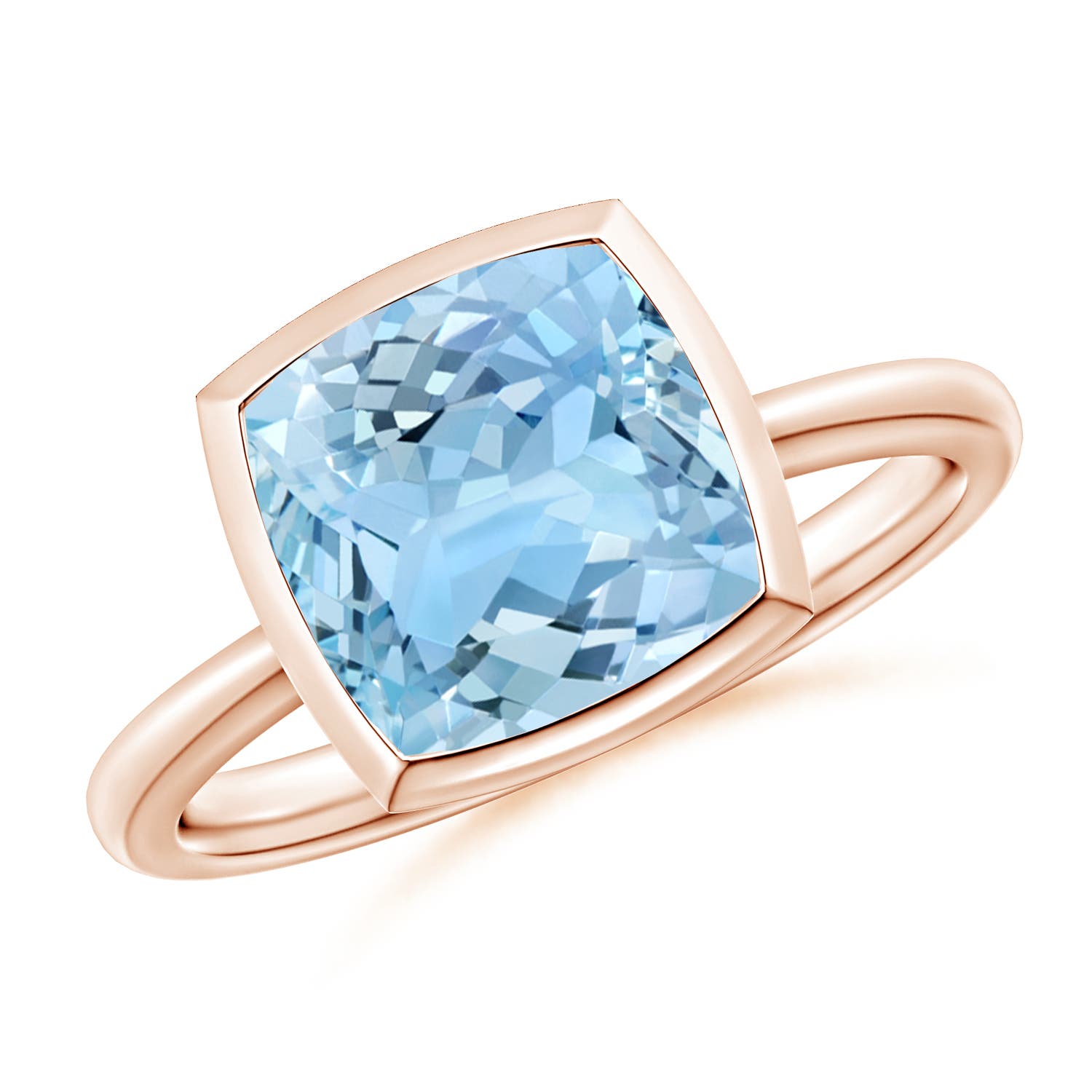 AAAA - Aquamarine / 2.7 CT / 14 KT Rose Gold