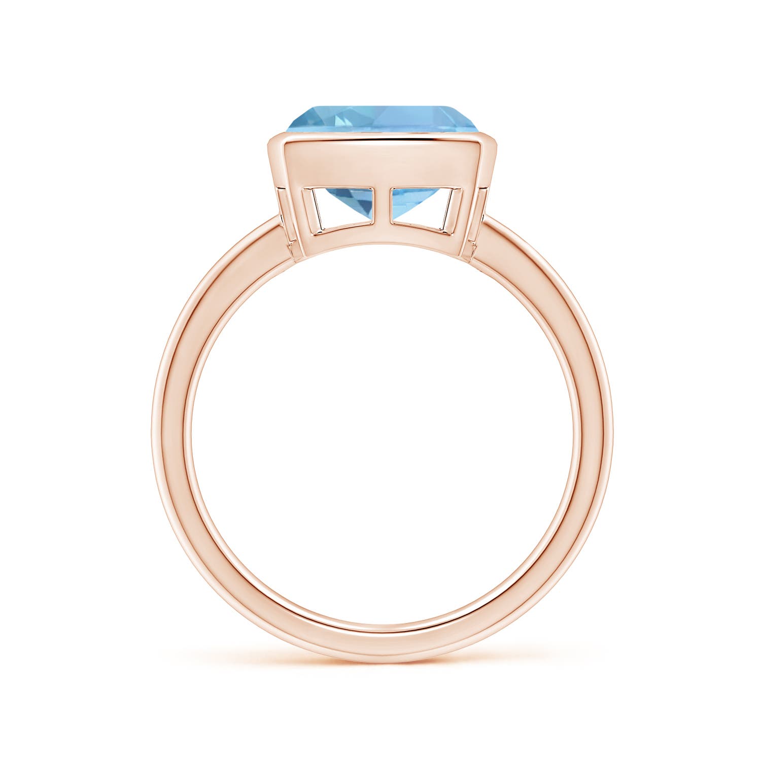 AAAA - Aquamarine / 2.7 CT / 14 KT Rose Gold