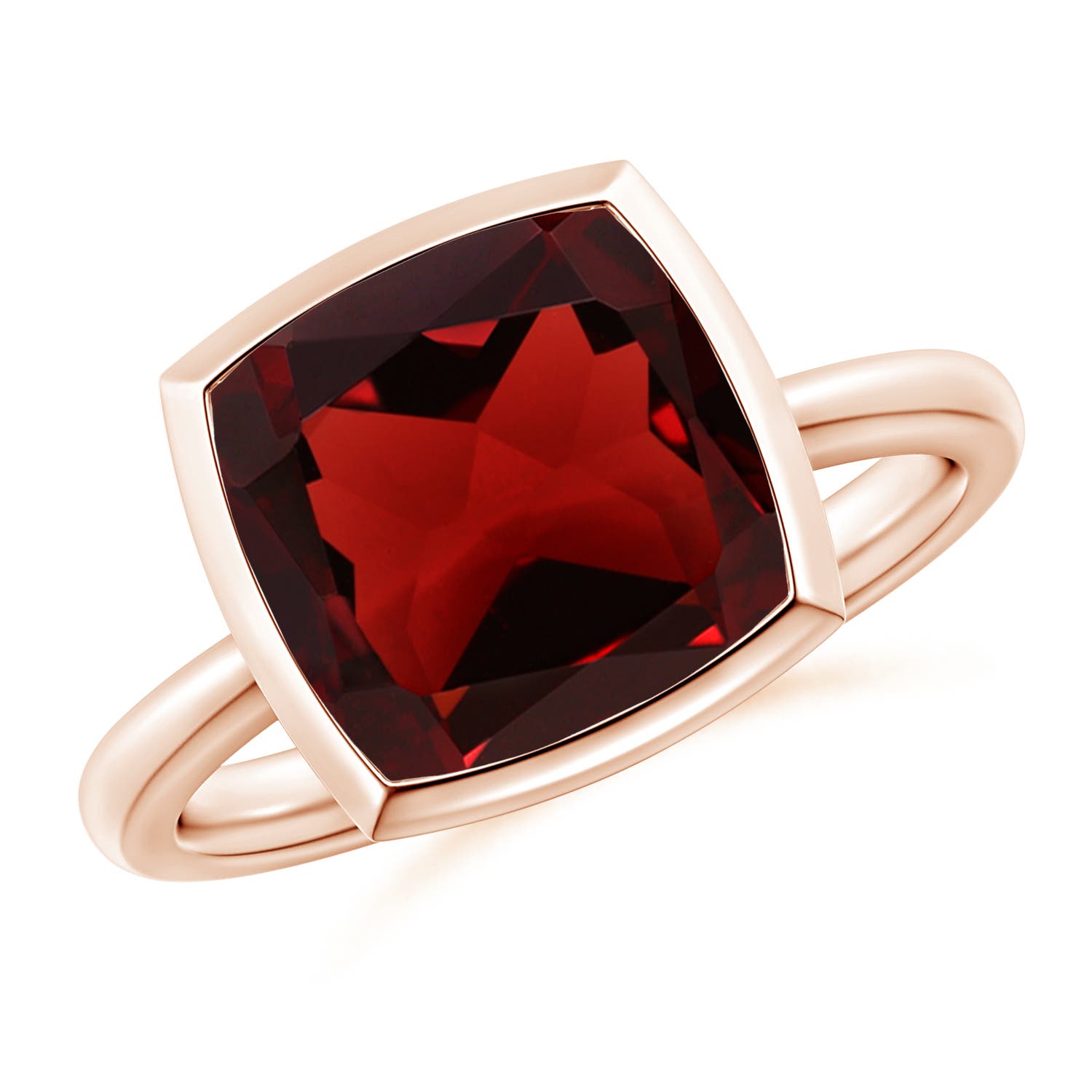 AAA - Garnet / 4.2 CT / 14 KT Rose Gold