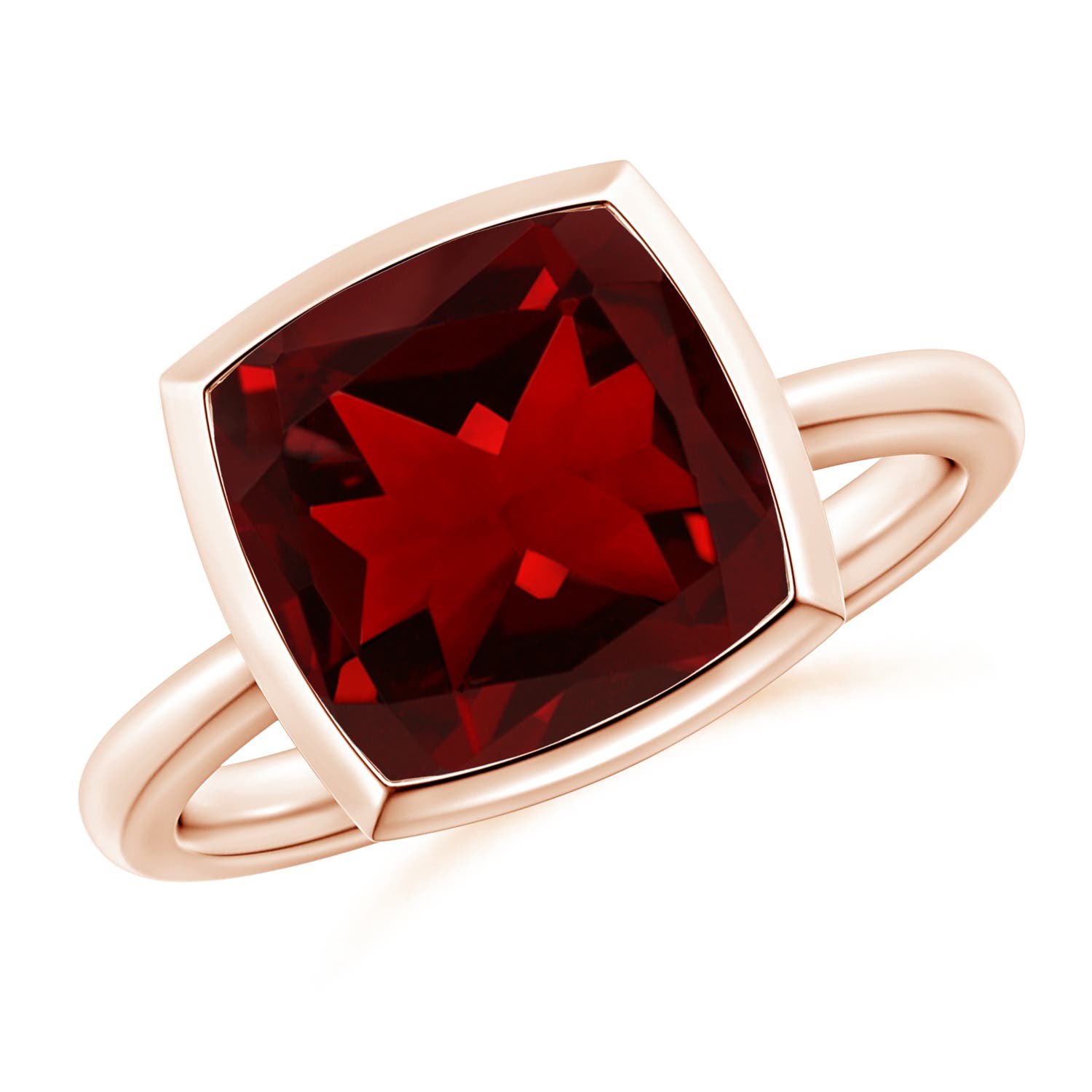 AAAA - Garnet / 4.2 CT / 14 KT Rose Gold