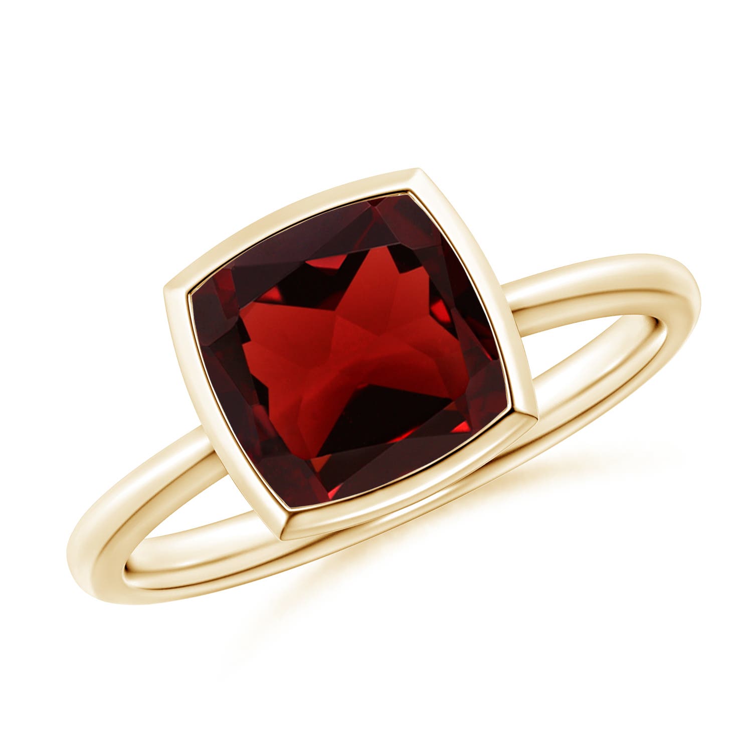 AAA - Garnet / 2.5 CT / 14 KT Yellow Gold