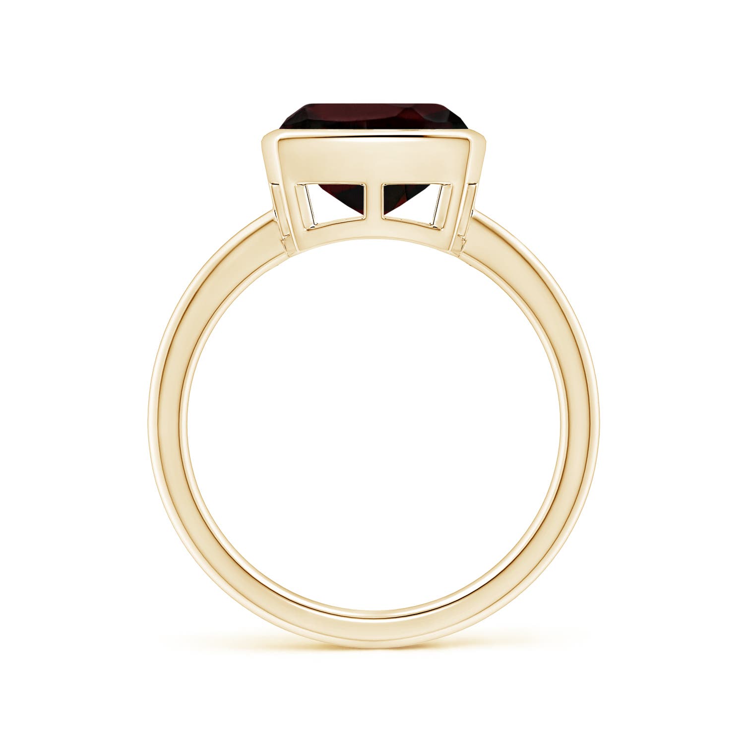 A - Garnet / 3.6 CT / 14 KT Yellow Gold