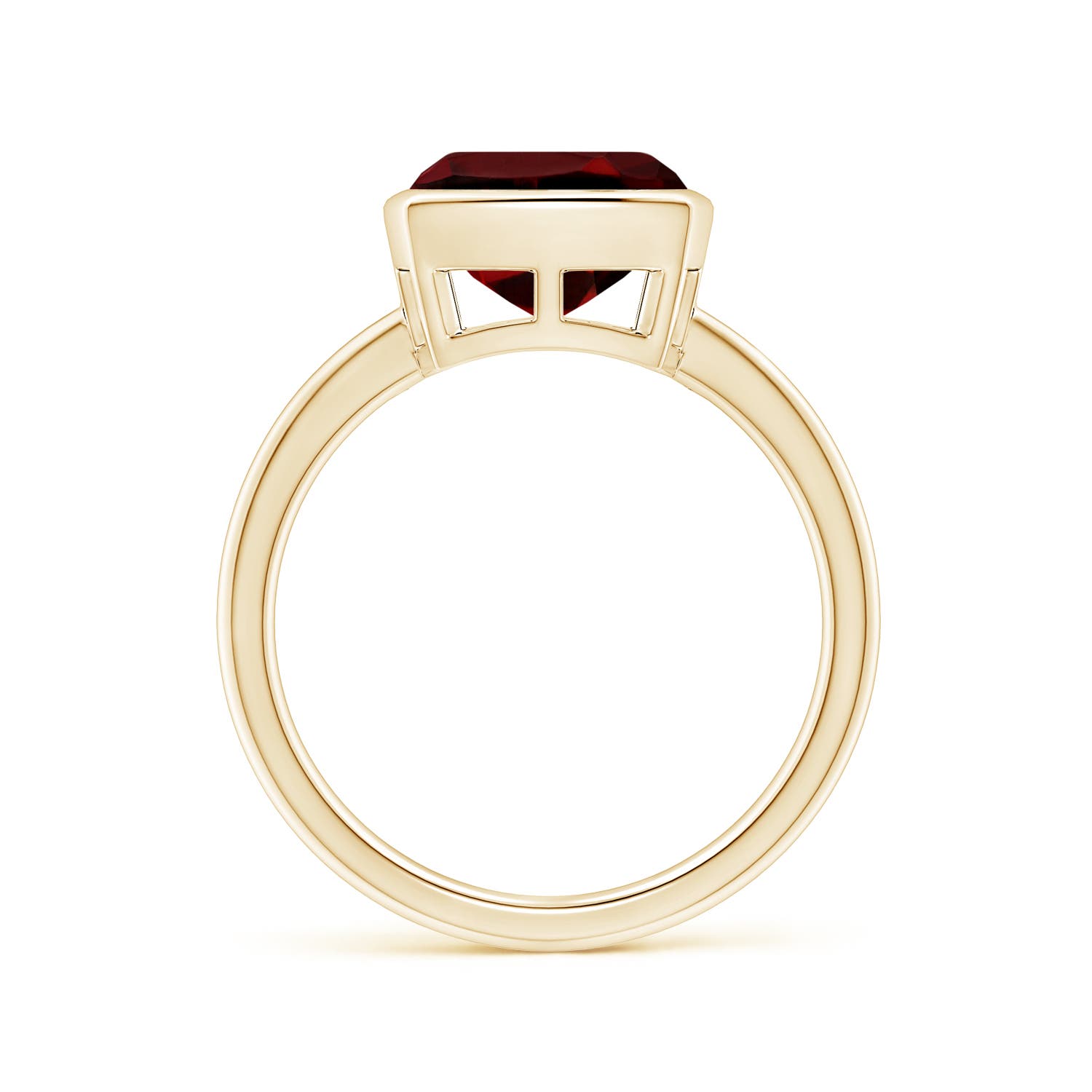 AAAA - Garnet / 3.6 CT / 14 KT Yellow Gold