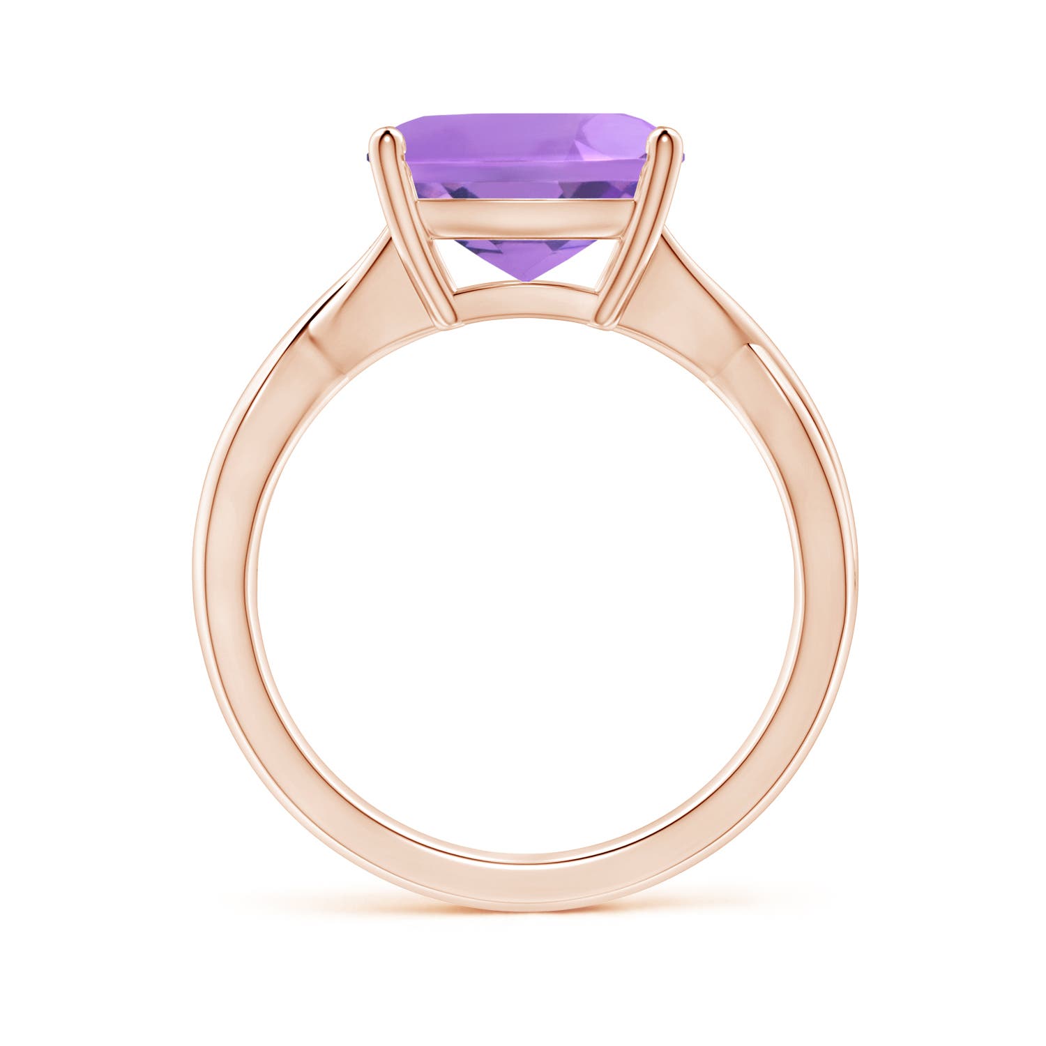 A - Amethyst / 3.65 CT / 14 KT Rose Gold