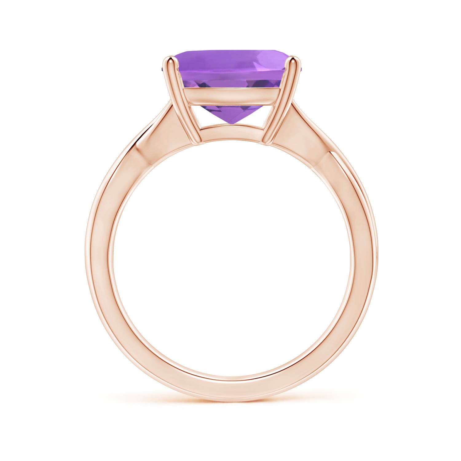 AA - Amethyst / 3.65 CT / 14 KT Rose Gold