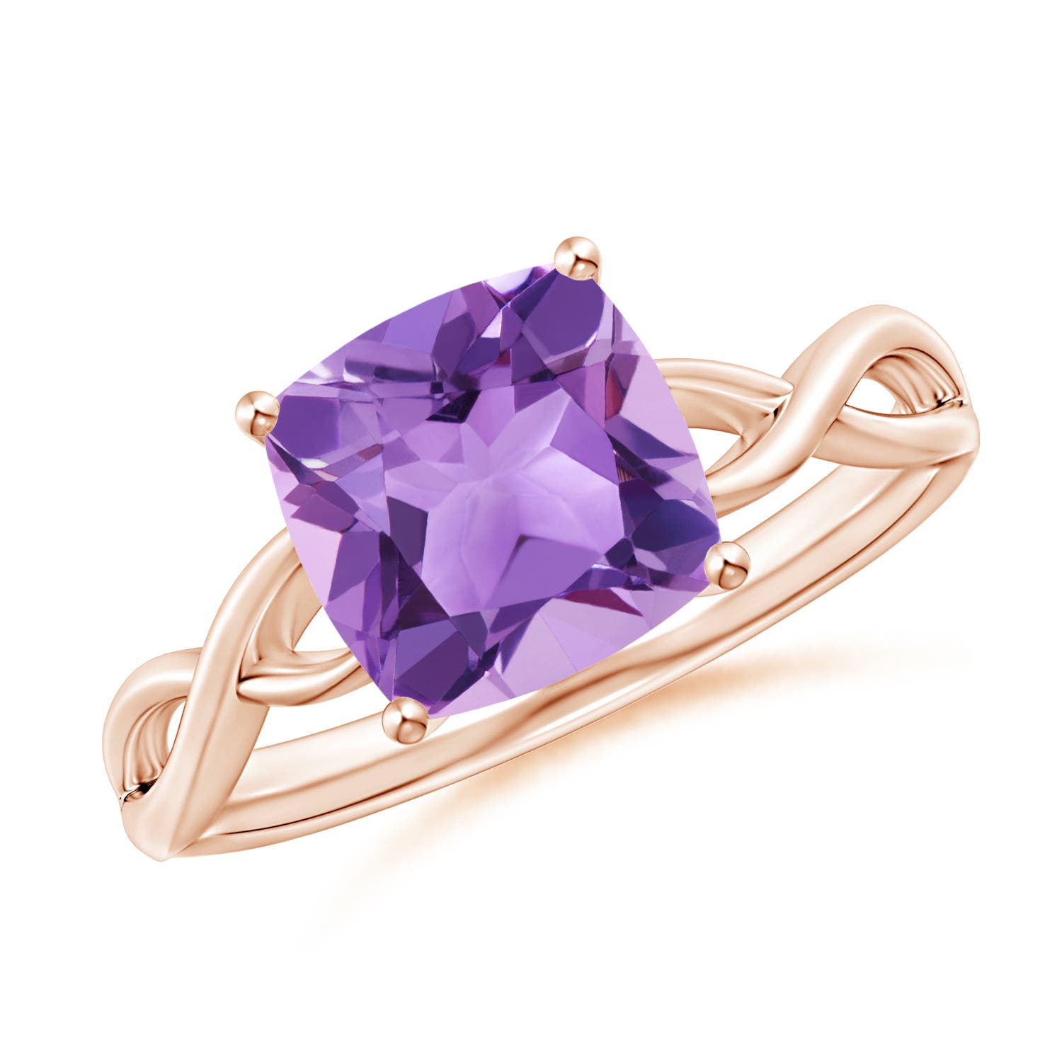 A - Amethyst / 2.2 CT / 14 KT Rose Gold