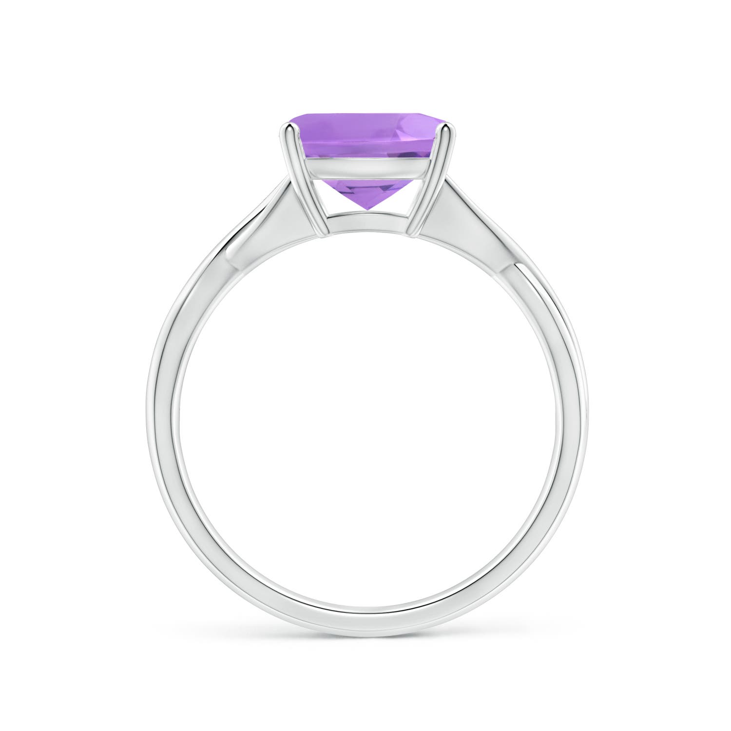 A - Amethyst / 2.2 CT / 14 KT White Gold