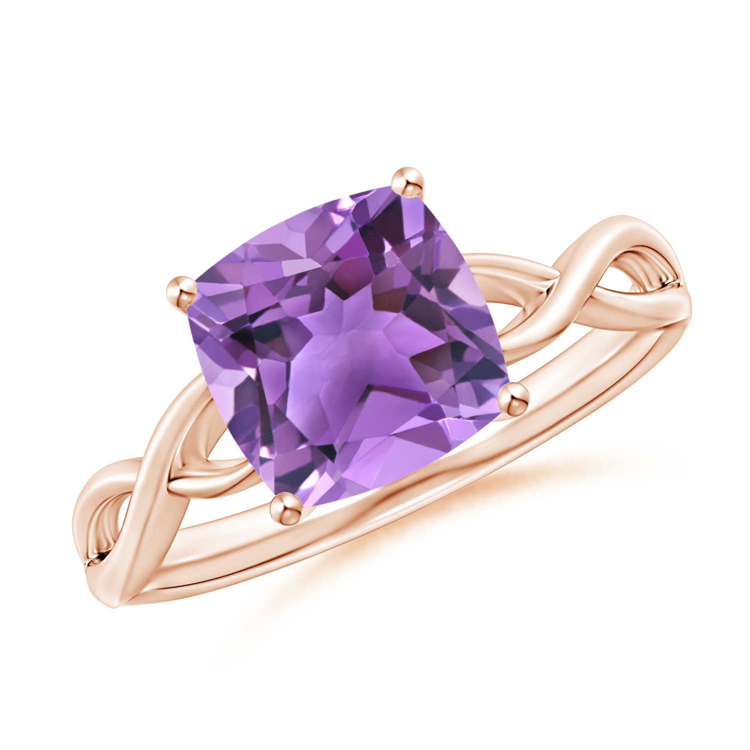 AA - Amethyst / 2.2 CT / 14 KT Rose Gold