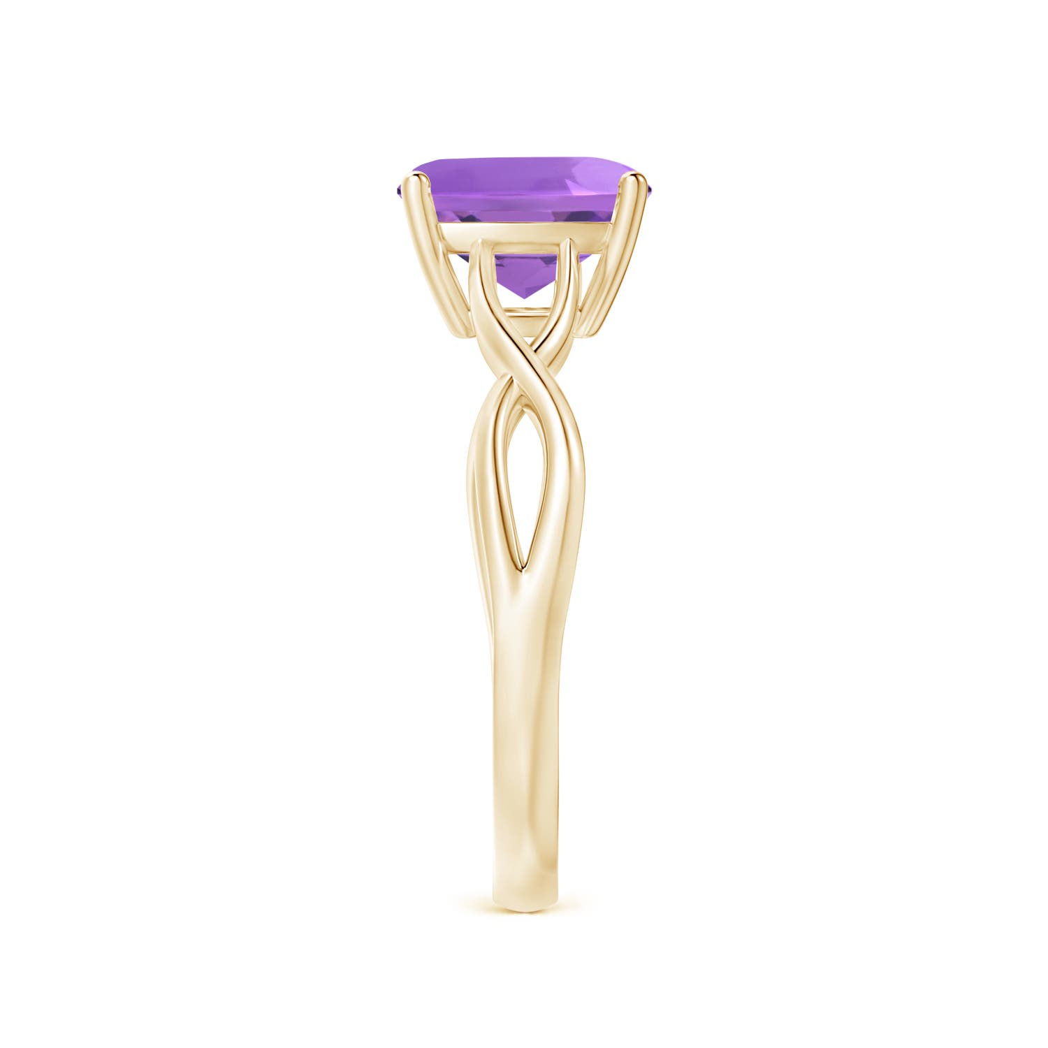 AA - Amethyst / 2.2 CT / 14 KT Yellow Gold