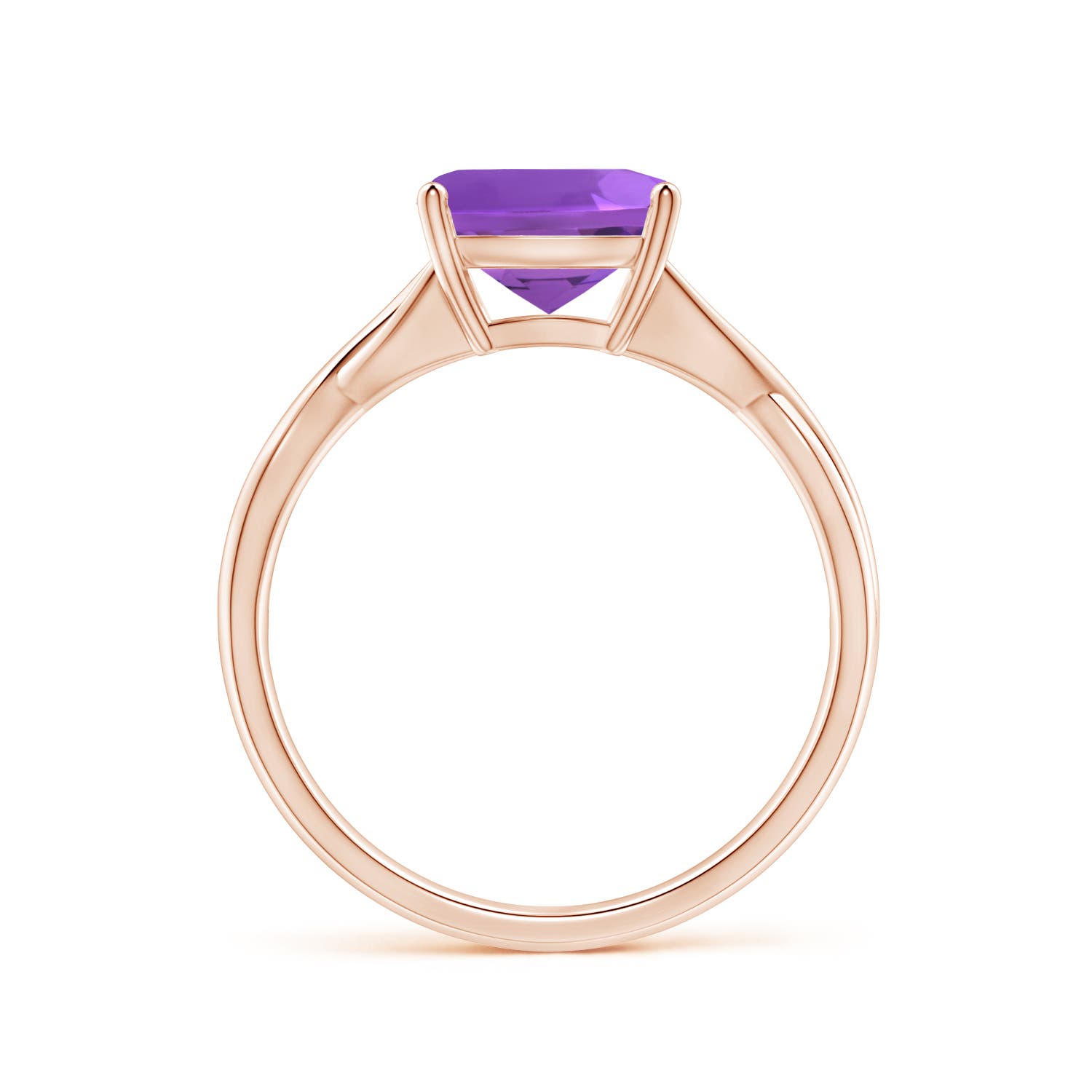 AAA - Amethyst / 2.2 CT / 14 KT Rose Gold