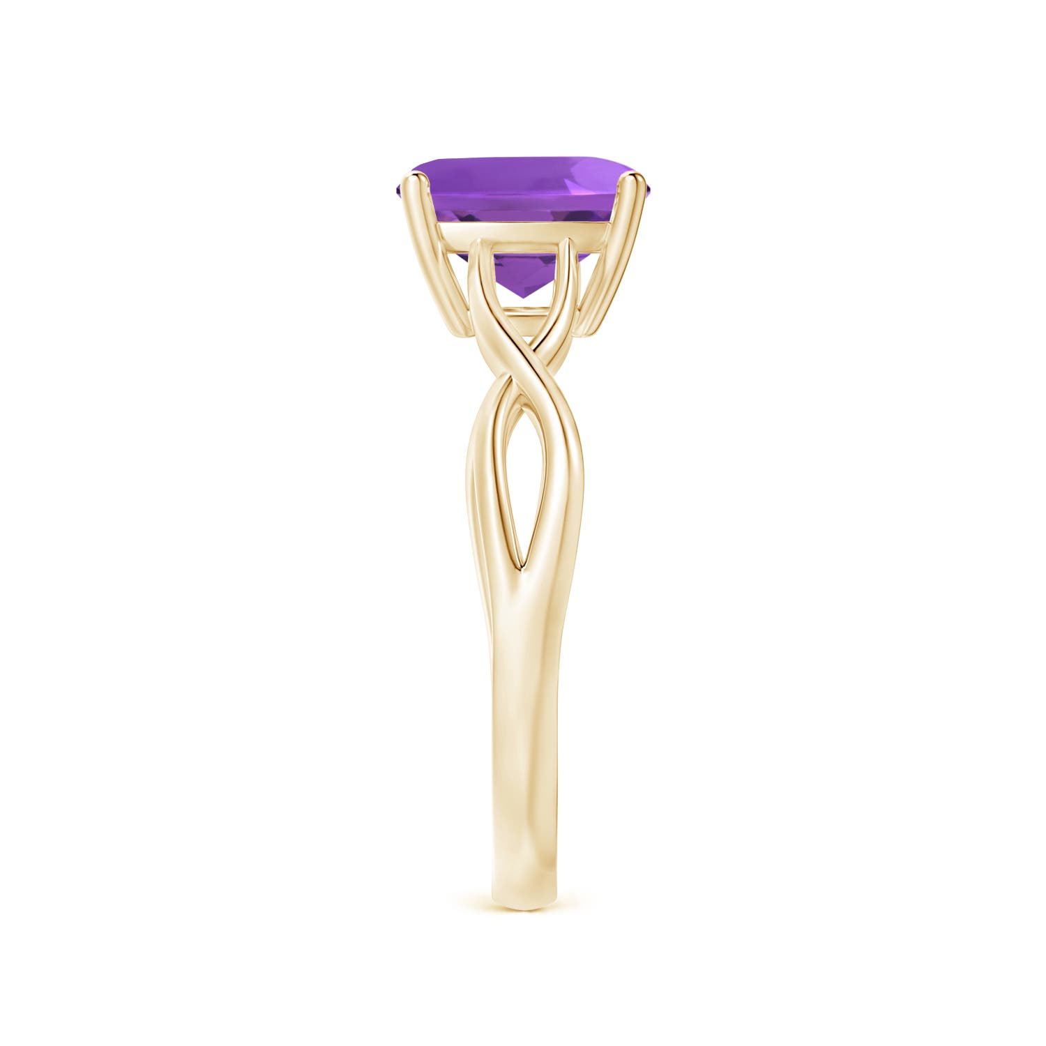 AAA - Amethyst / 2.2 CT / 14 KT Yellow Gold