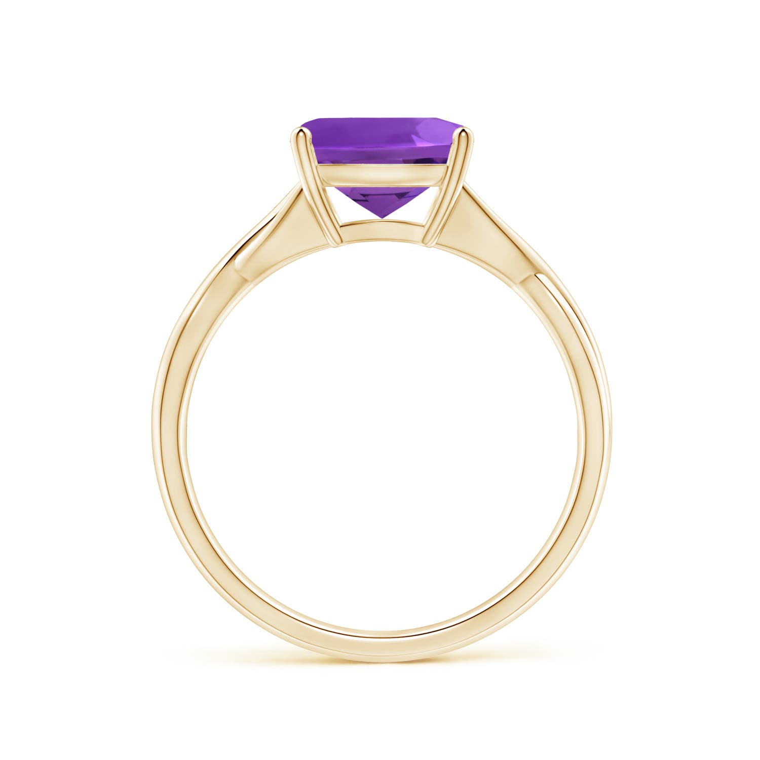 AAAA - Amethyst / 2.2 CT / 14 KT Yellow Gold