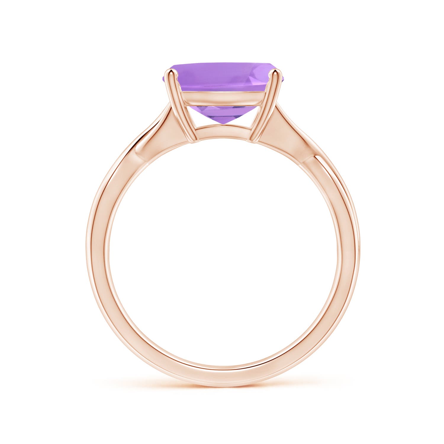 A - Amethyst / 3.1 CT / 14 KT Rose Gold