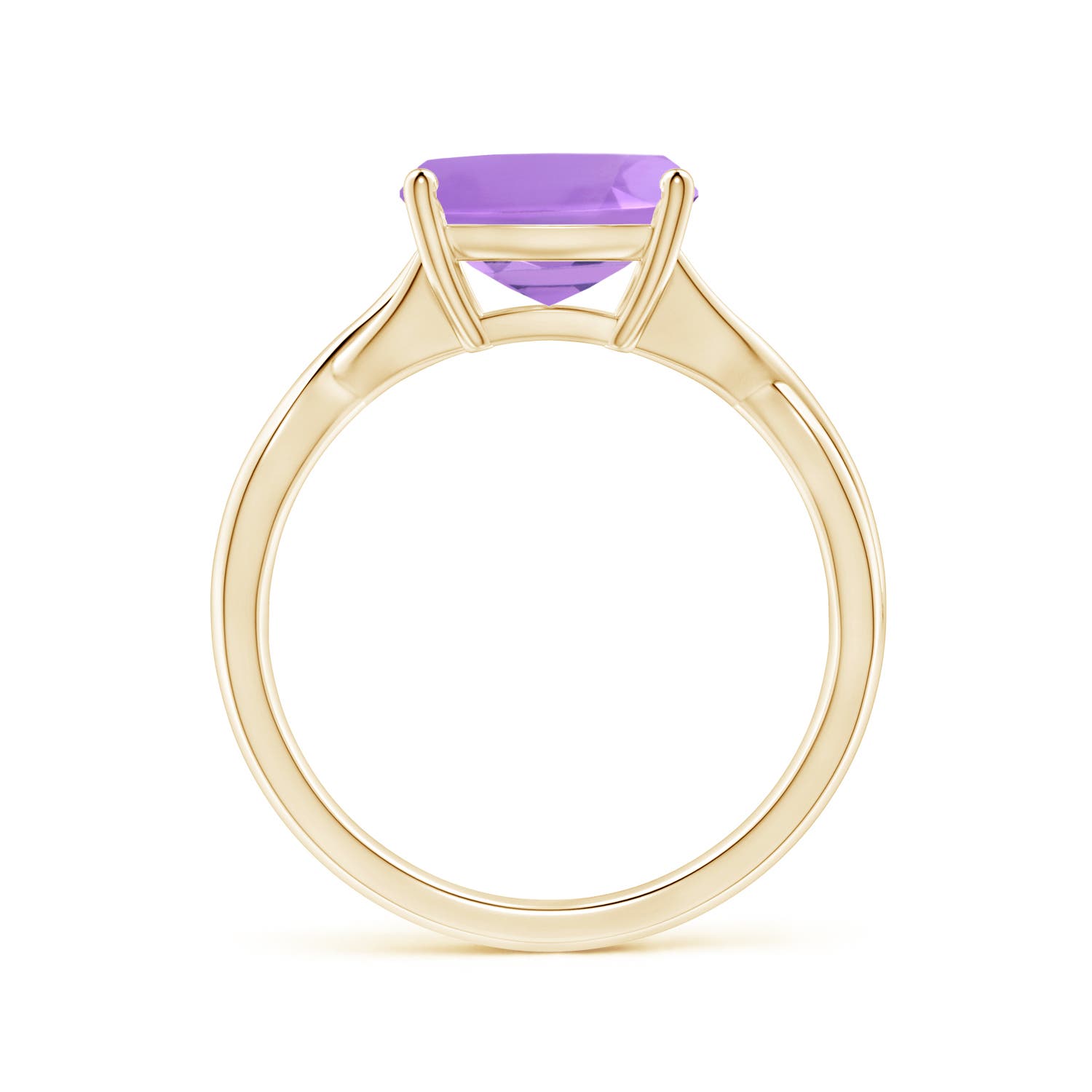 A - Amethyst / 3.1 CT / 14 KT Yellow Gold