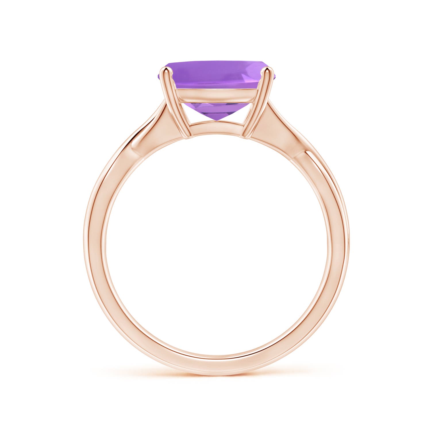 AA - Amethyst / 3.1 CT / 14 KT Rose Gold