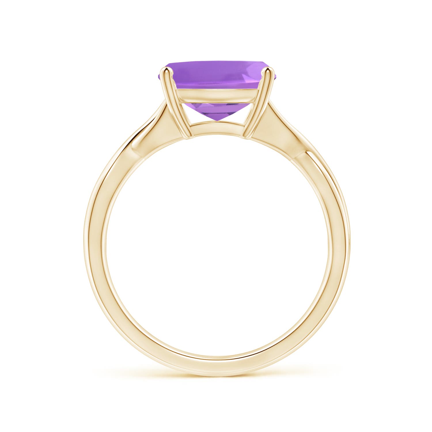 AA - Amethyst / 3.1 CT / 14 KT Yellow Gold