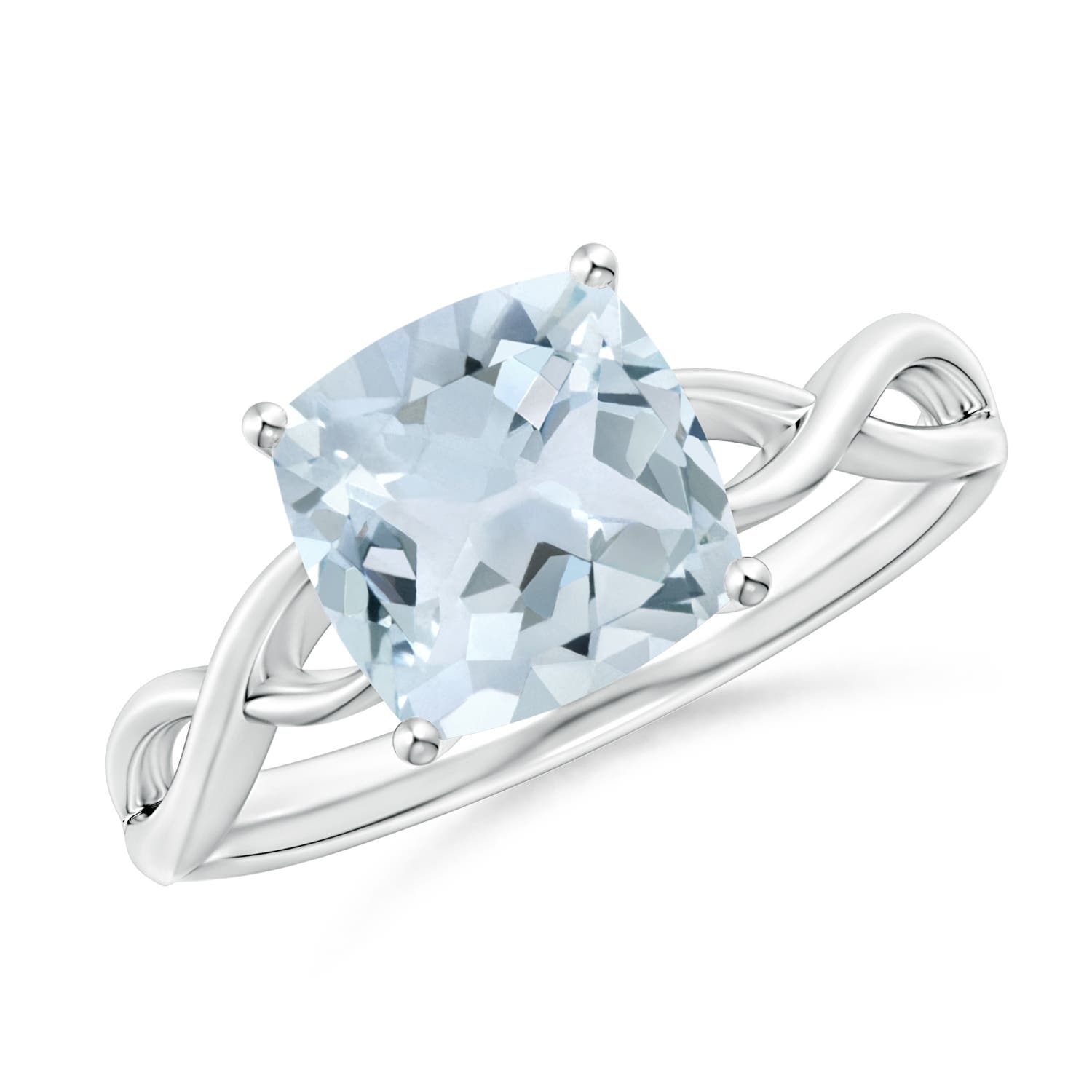 A - Aquamarine / 1.95 CT / 14 KT White Gold