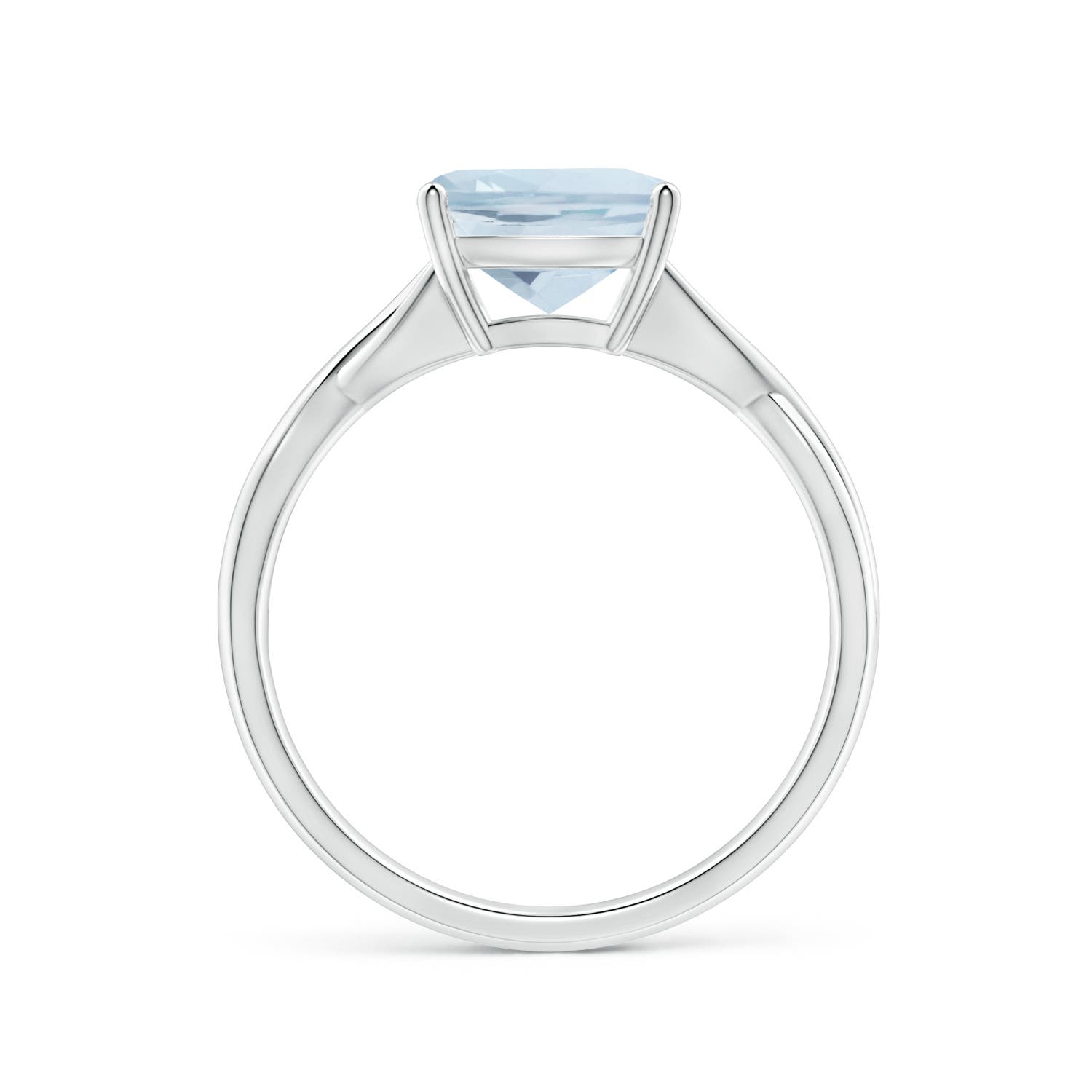 A - Aquamarine / 1.95 CT / 14 KT White Gold