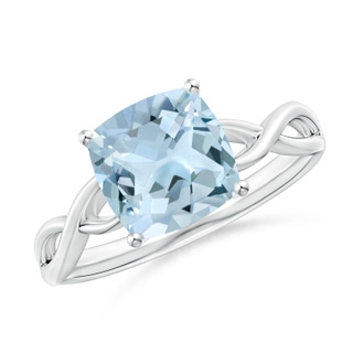 Cushion AA Aquamarine