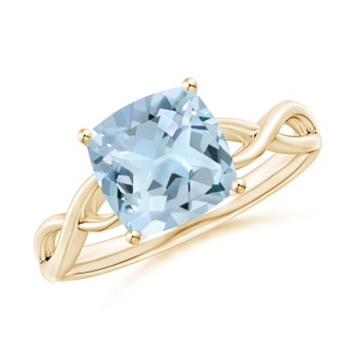 Cushion AA Aquamarine