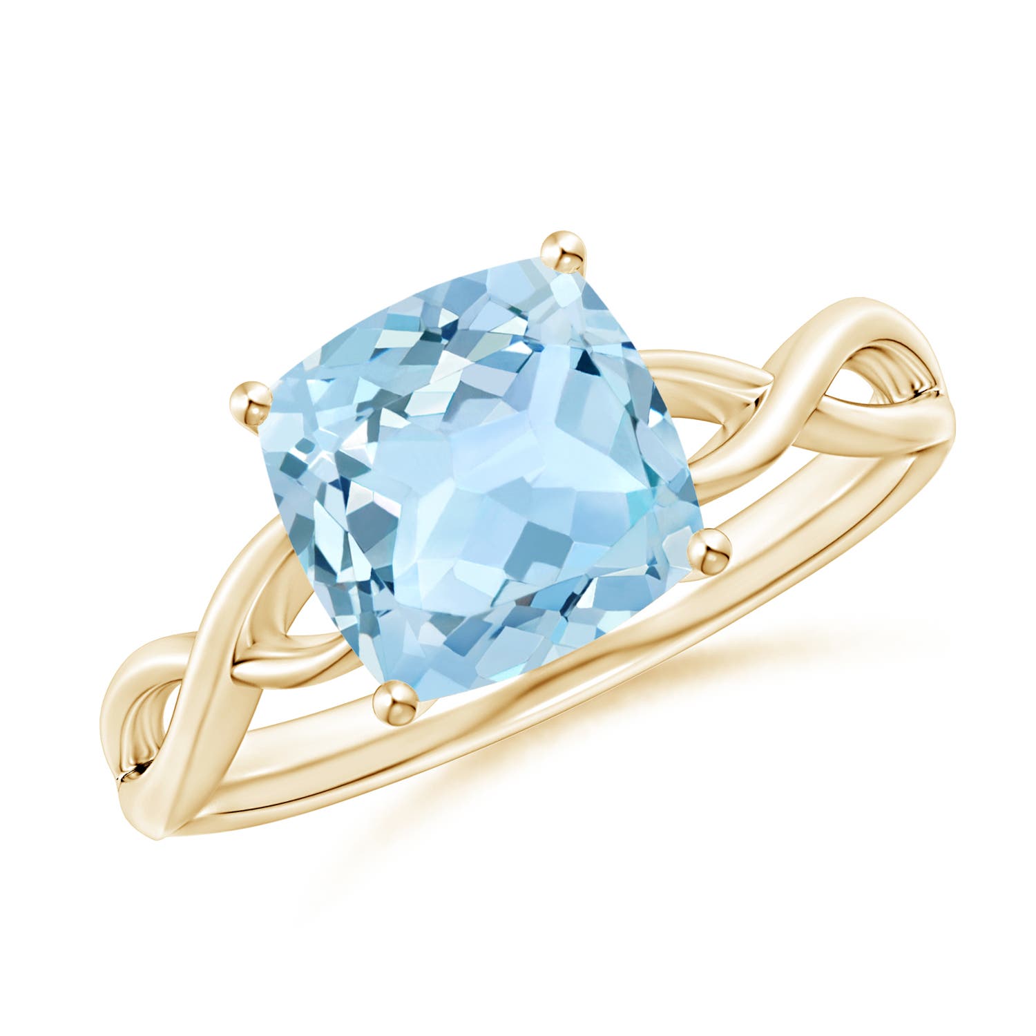 AAA - Aquamarine / 1.95 CT / 14 KT Yellow Gold