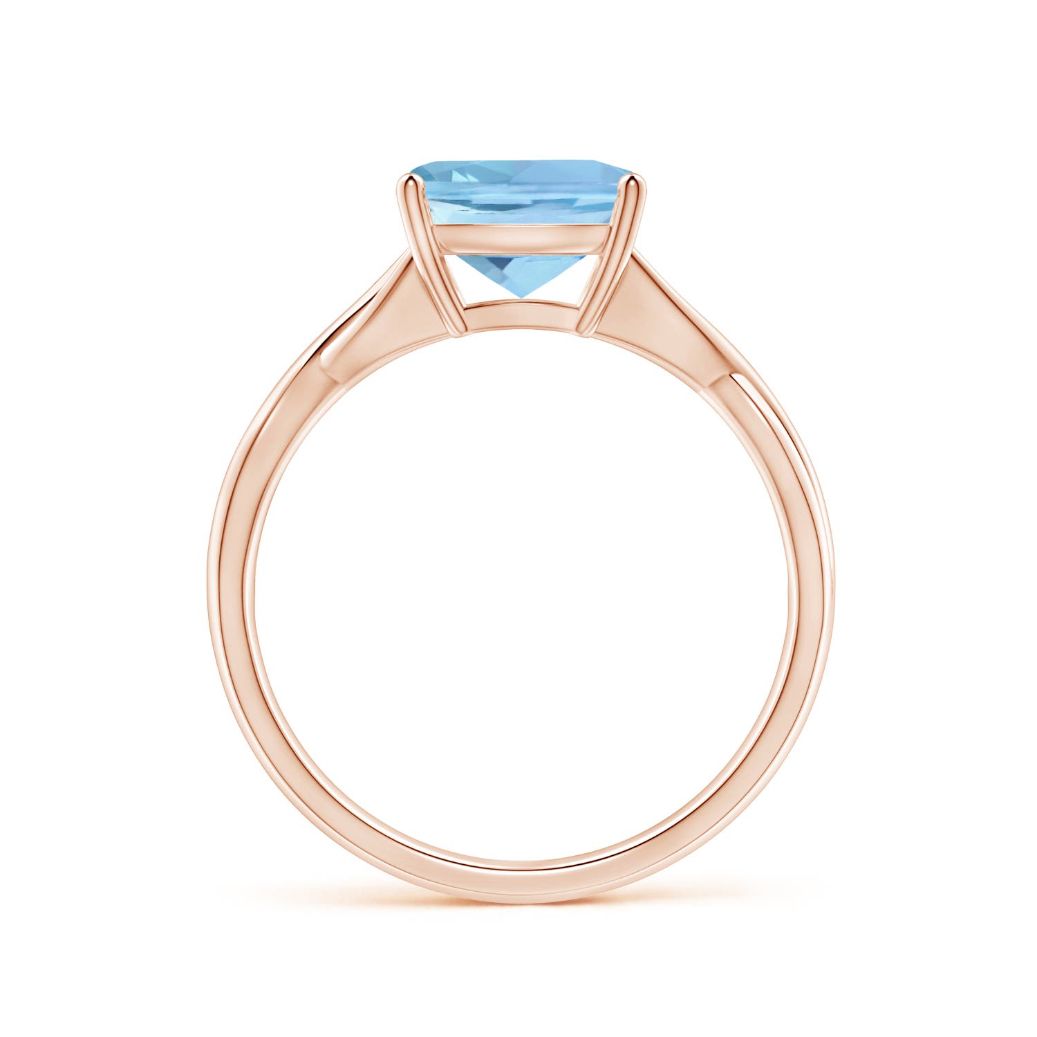 AAAA - Aquamarine / 1.95 CT / 14 KT Rose Gold