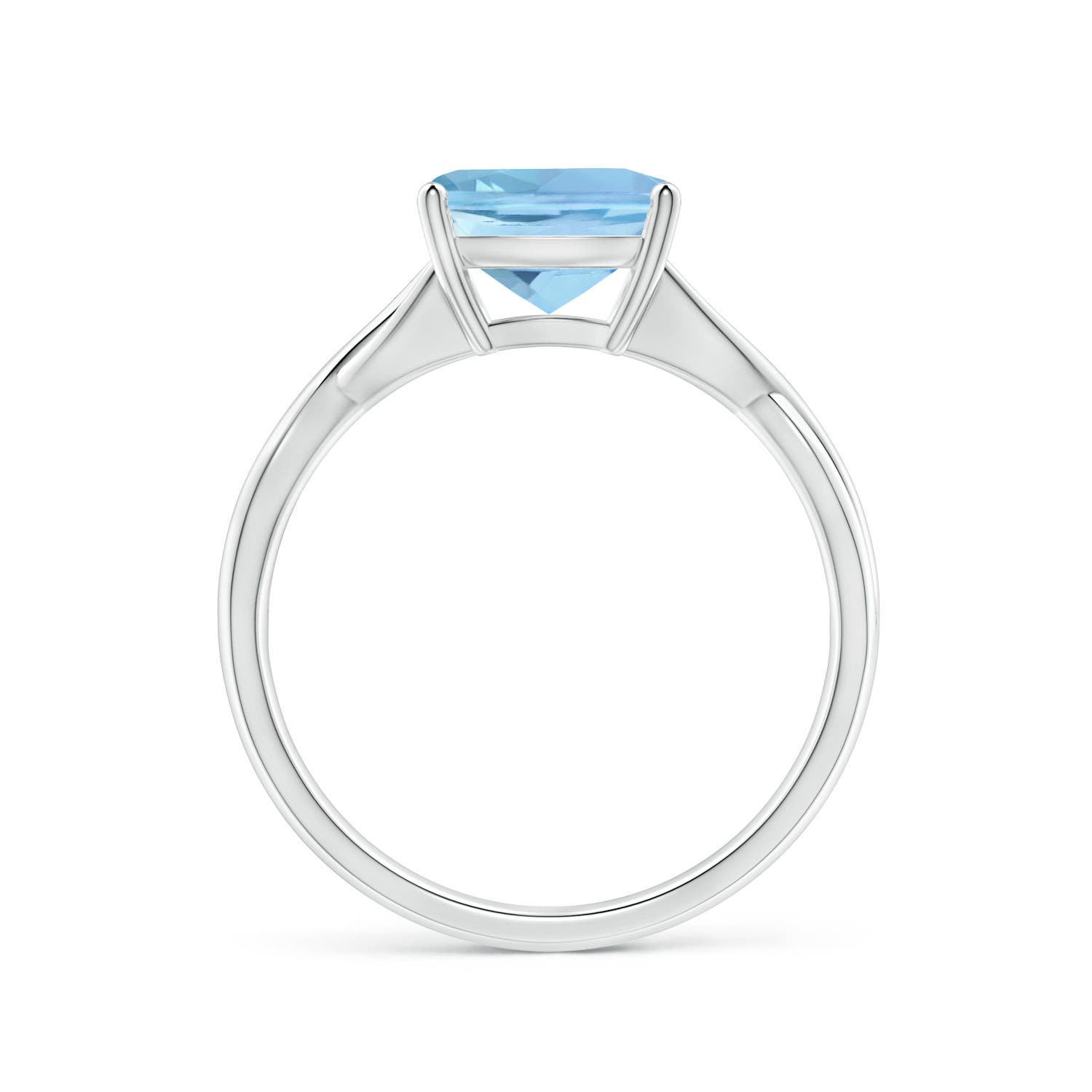 AAAA - Aquamarine / 1.95 CT / 14 KT White Gold