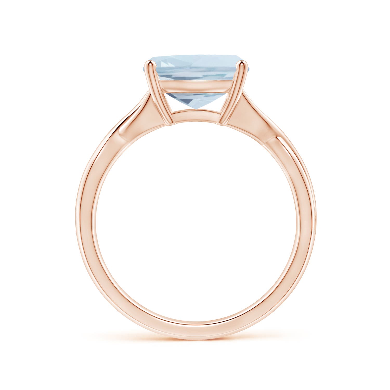 A - Aquamarine / 2.7 CT / 14 KT Rose Gold