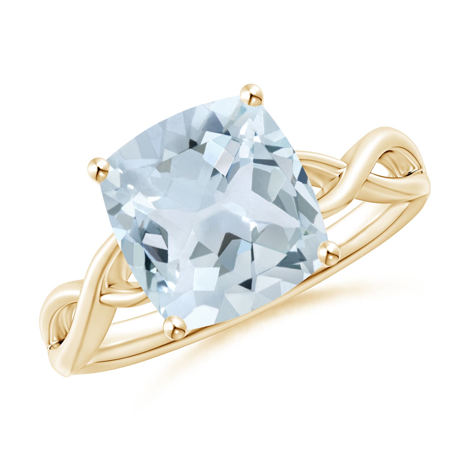 A - Aquamarine / 2.7 CT / 14 KT Yellow Gold