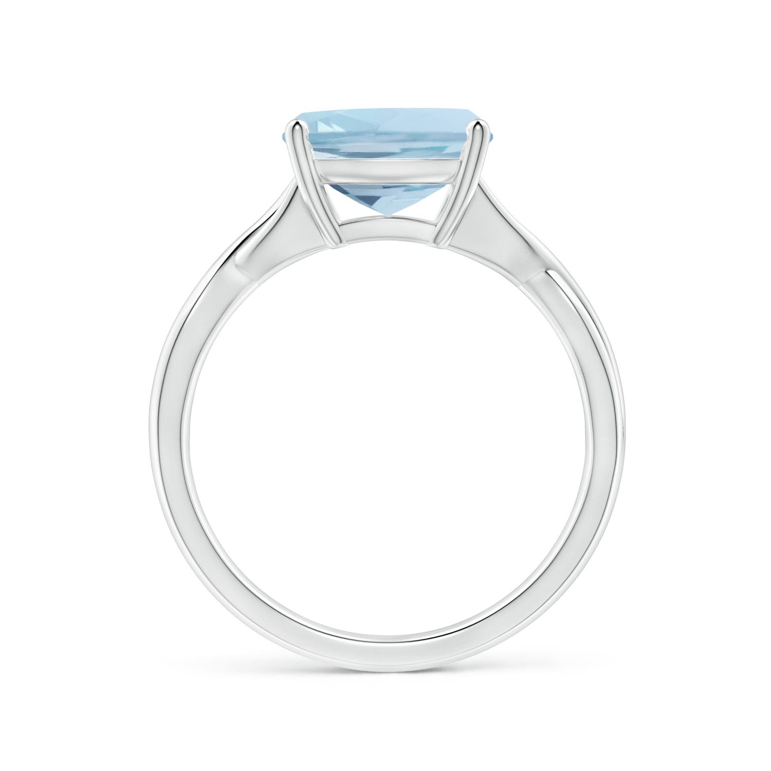 AA - Aquamarine / 2.7 CT / 14 KT White Gold