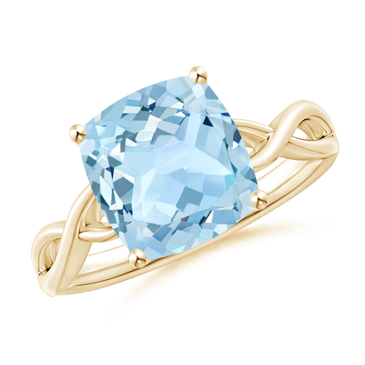 AAA - Aquamarine / 2.7 CT / 14 KT Yellow Gold