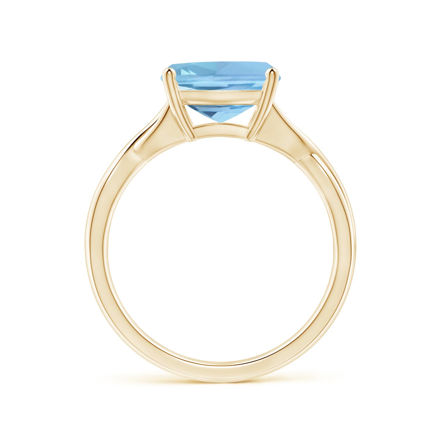 AAAA - Aquamarine / 2.7 CT / 14 KT Yellow Gold