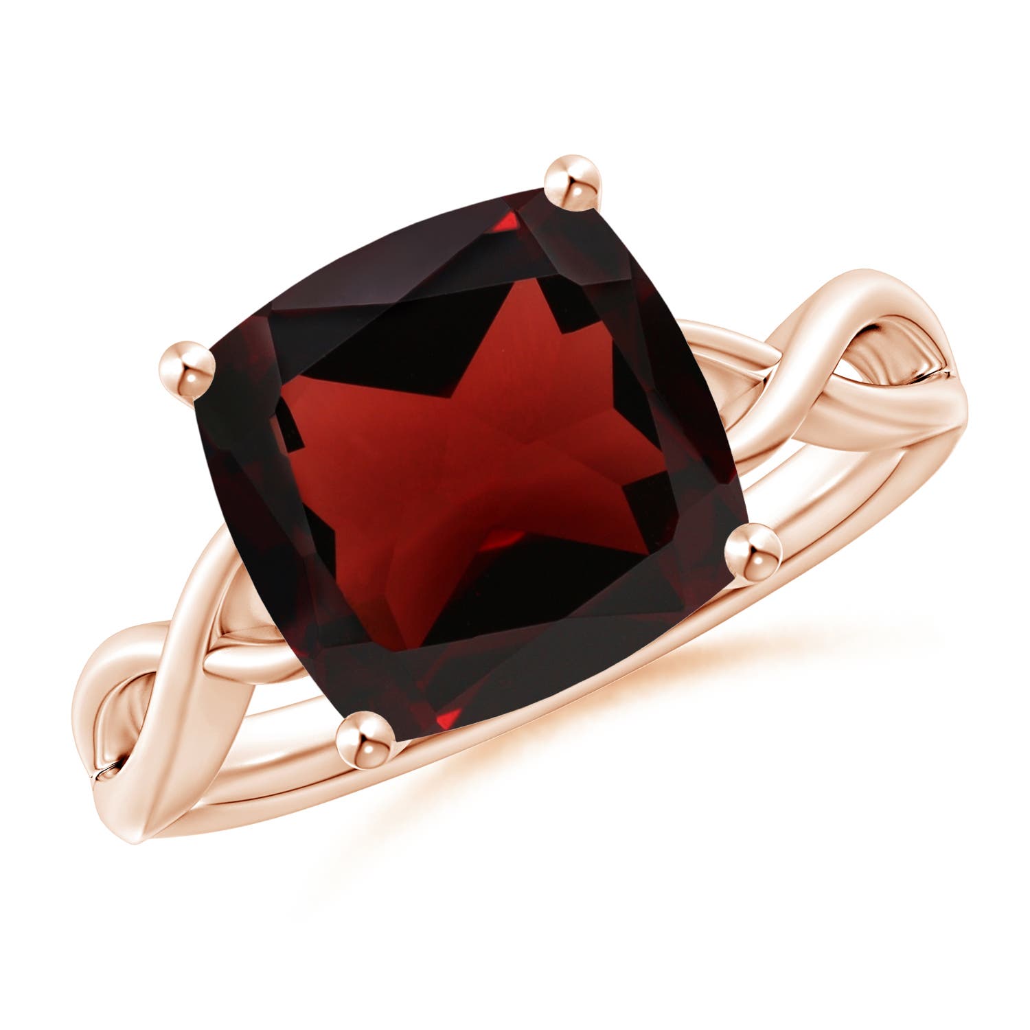 AA - Garnet / 4.2 CT / 14 KT Rose Gold