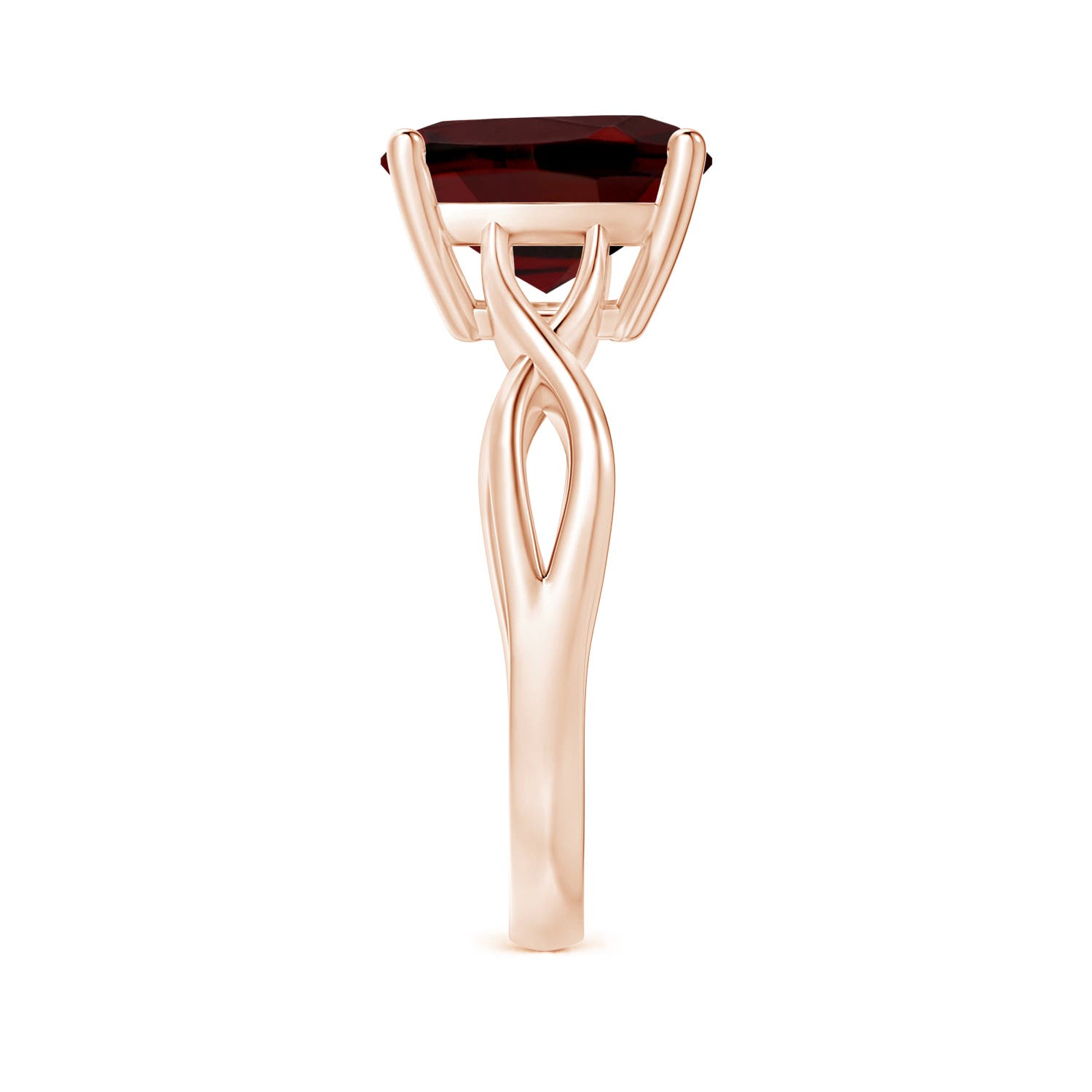 AAA - Garnet / 4.2 CT / 14 KT Rose Gold