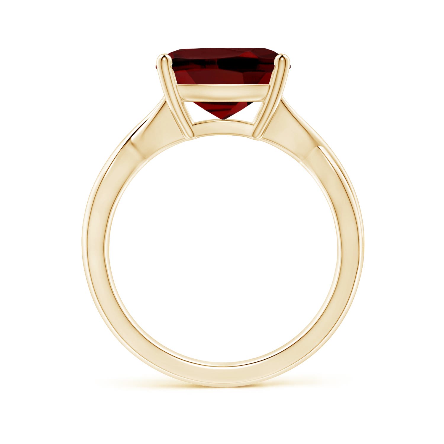 AAAA - Garnet / 4.2 CT / 14 KT Yellow Gold