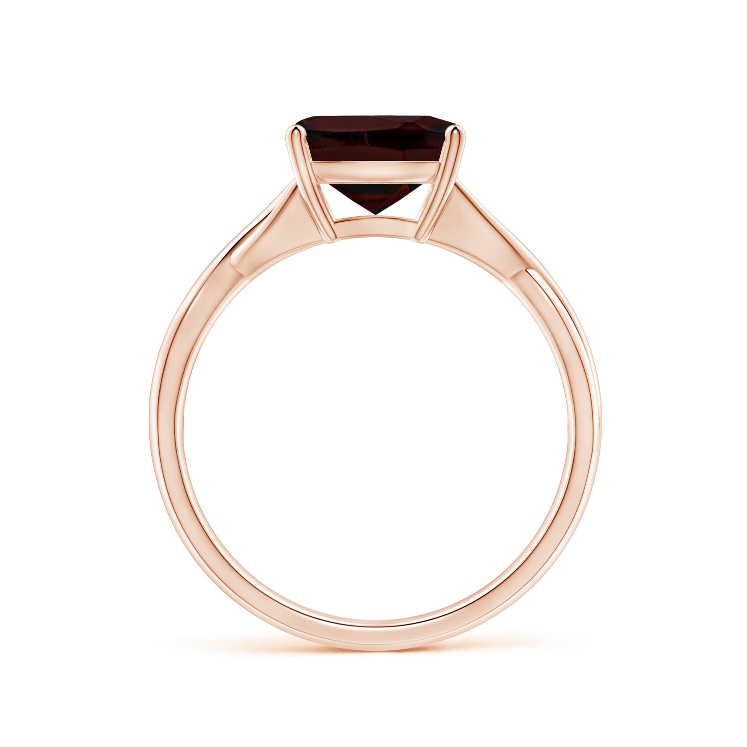 A - Garnet / 2.5 CT / 14 KT Rose Gold